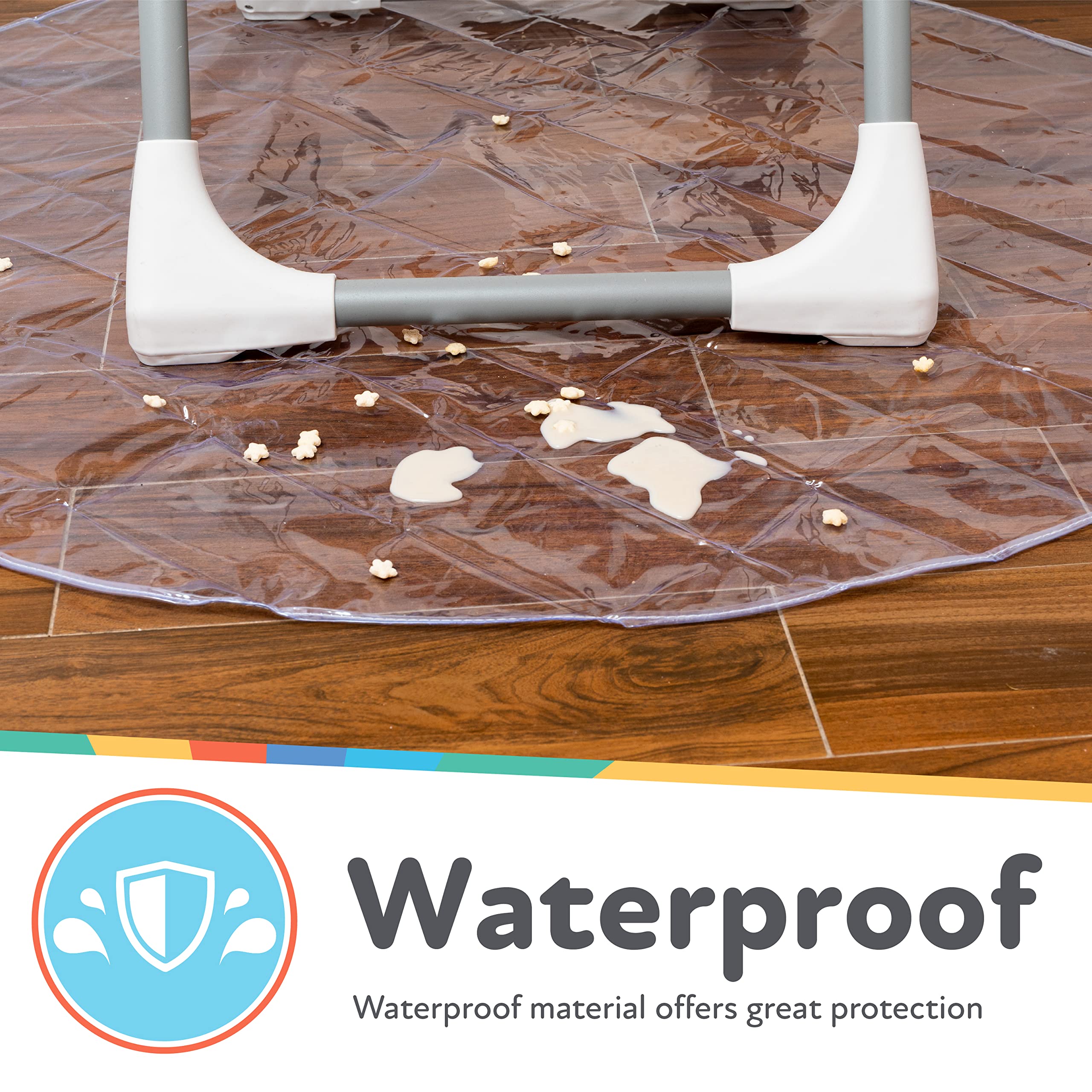 Nuby High Chair Waterproof Floor Mat - 50