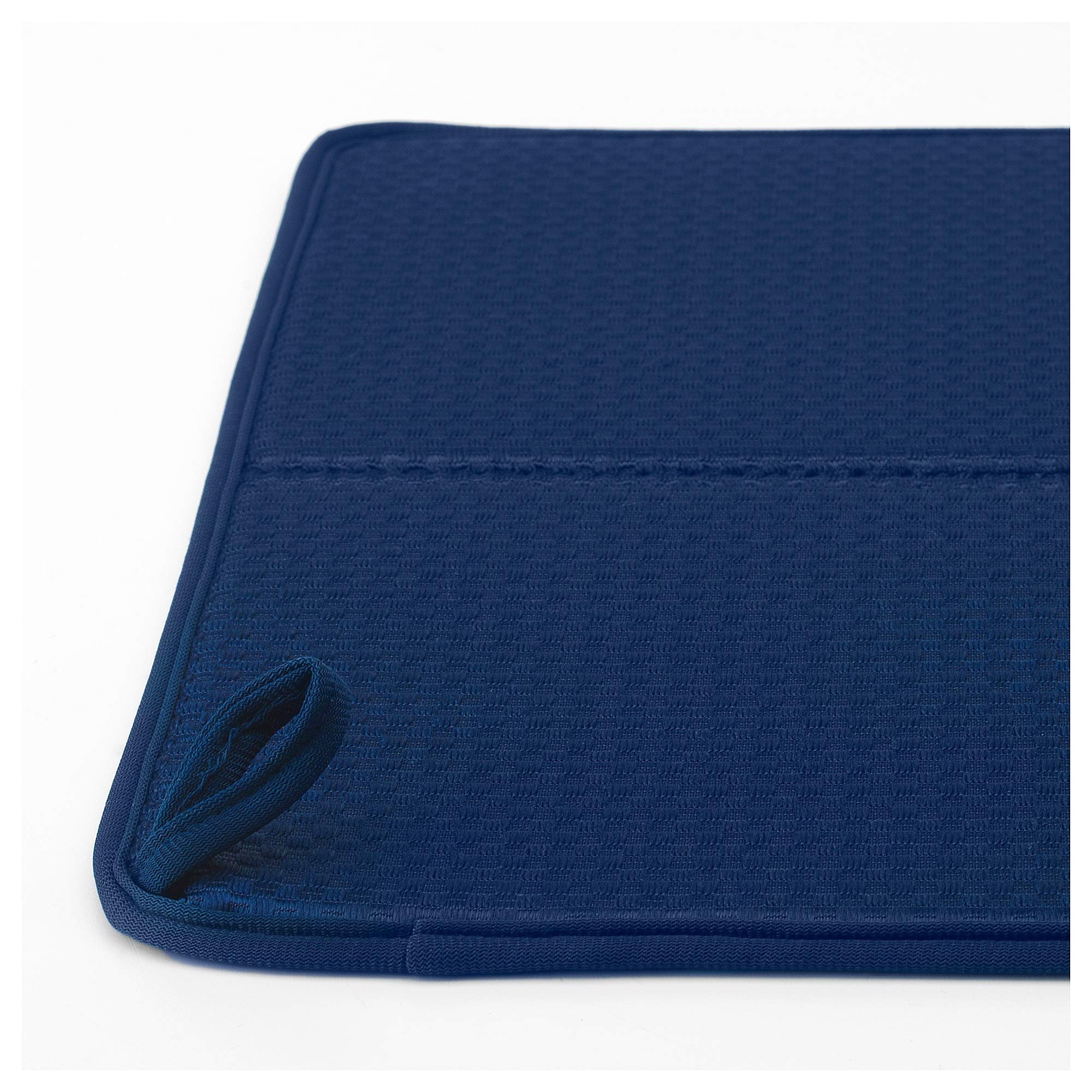 IKEA Nysköljd Dish Drying Mat - Absorbent Kitchen Countertop Mat for Dishes, Cups & Utensils - Blue - Perfect for Kitchen Counter Protection & Drying Dishes After Washing