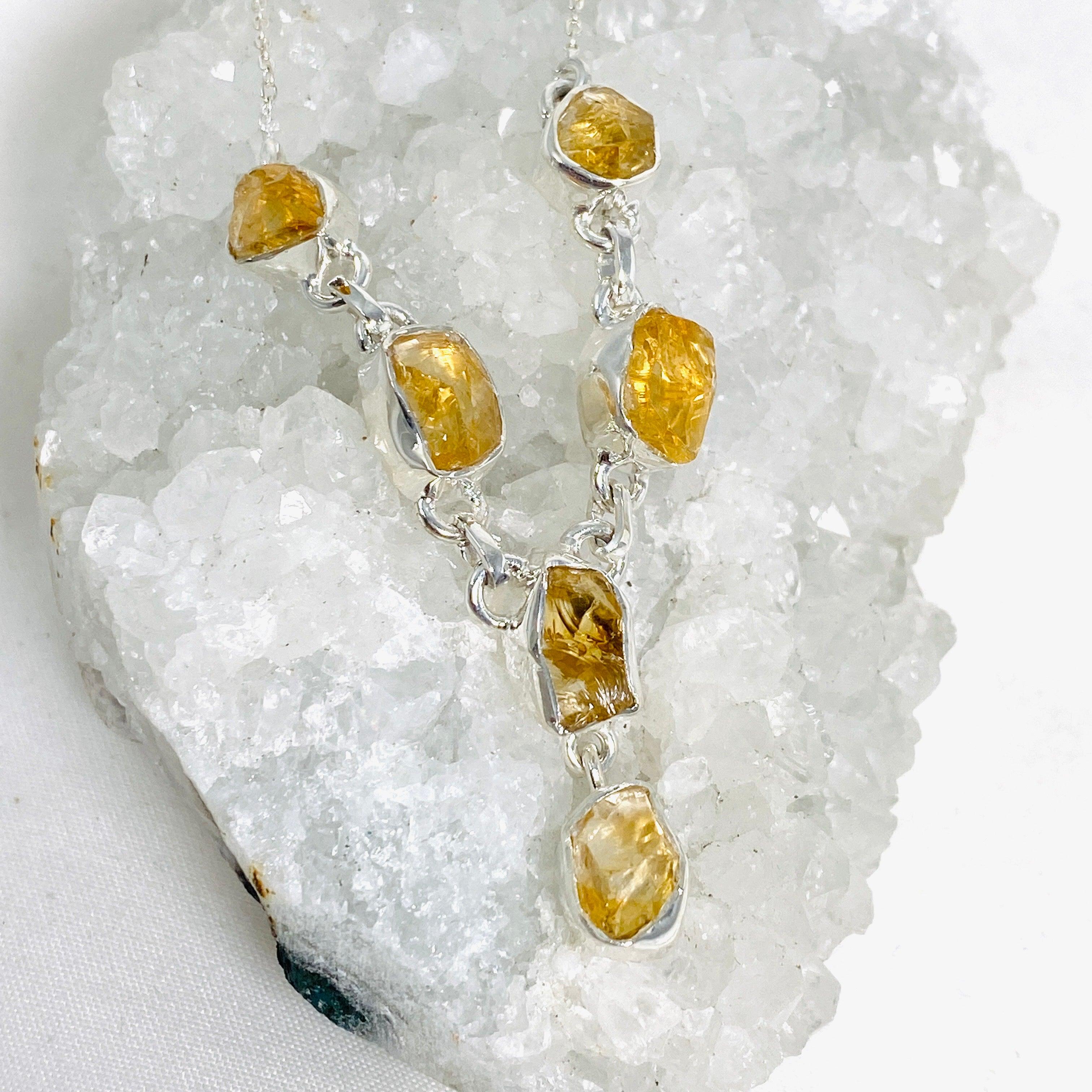 Raw Multi Stone Necklaces N644 - Natural Gemstone Beaded Jewelry for Women | Perfect for Boho Fashion, Layering & Everyday Wear
