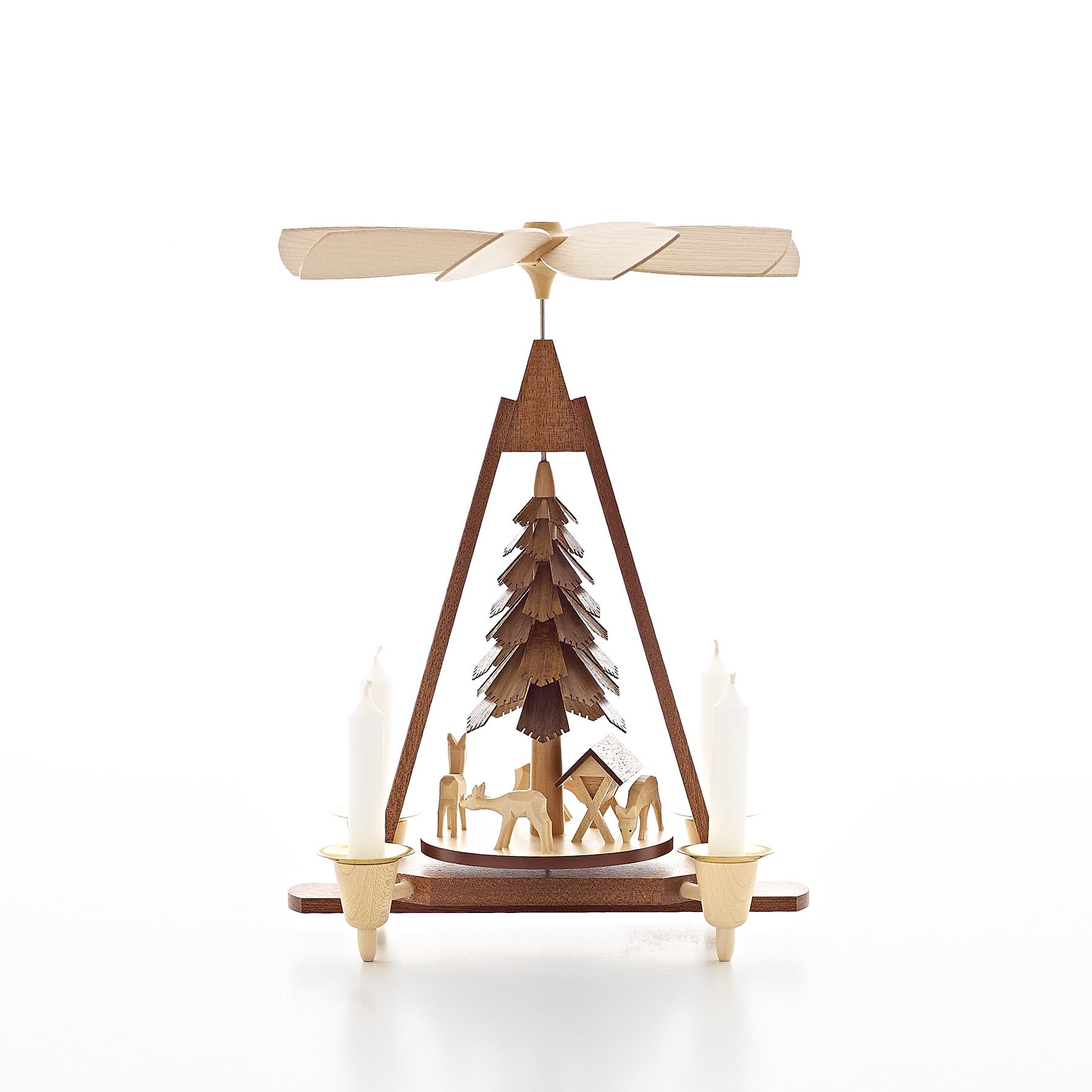 Deer Pyramid - Premium Handcrafted Home Decor for Living Room, Bedroom & Office | Unique Gift Idea for Housewarming, Birthday & Holidays