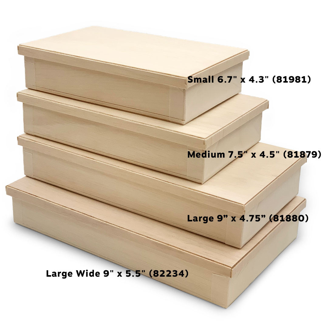 Eco-Friendly Wooden Rectangular Takeout Bento Box - Large 9