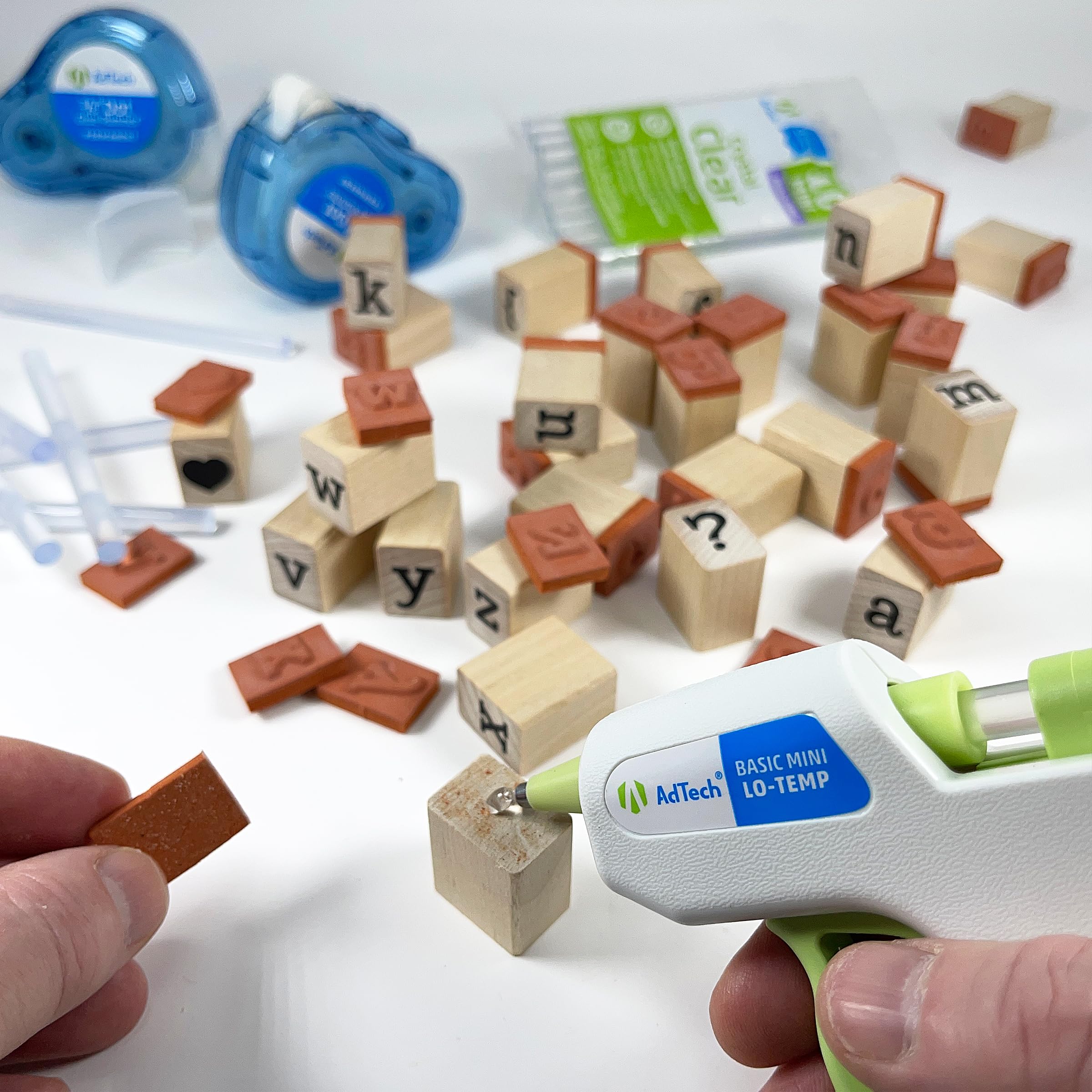 Low Temperature Mini Glue Gun Kit with 10 Glue Sticks - Perfect for DIY Crafts, Home Repairs, and Small Projects