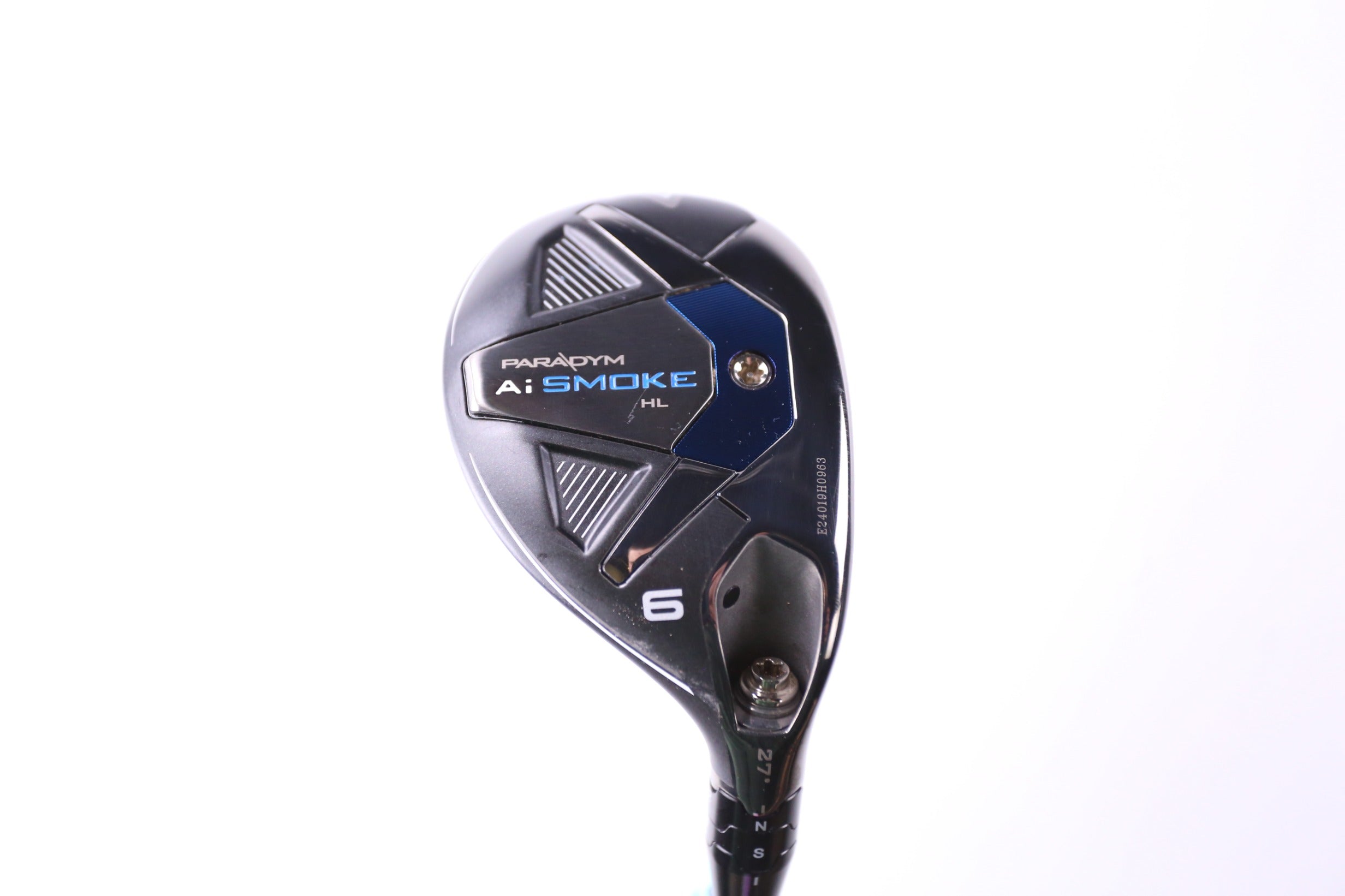 Callaway Paradym Ai Smoke HL 6H Hybrid Golf Club - Right Handed 27° Senior Flex | Used Golf Club for Seniors | Perfect for High Launch & Forgiveness on the Fairway