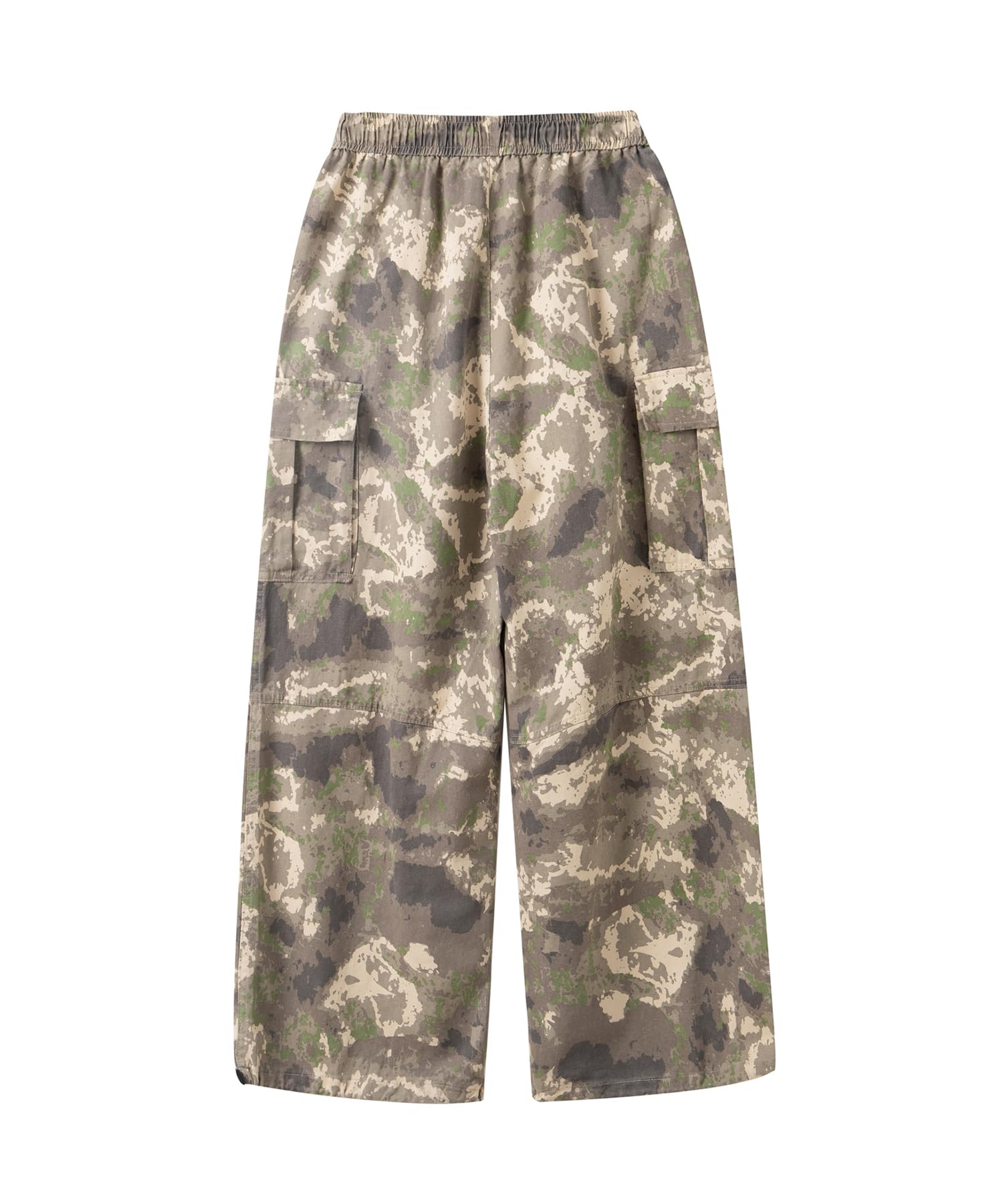 Vintage Baggy Camo Cargo Pants for Men & Women - Y2K Streetwear Wide Leg Drawstring Waist Joggers with Multi-Pockets | Perfect for Hip-Hop Fashion, Urban Street Style and Casual Outfits
