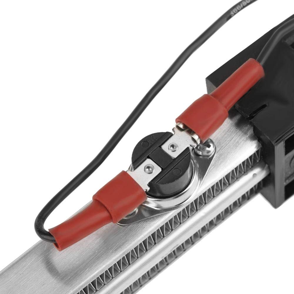 High Power 250W 110V PTC Thermostat Heating Element - Insulated Ceramic Aluminum Tube Air Heater for Fast & Safe Constant Temperature Control - Perfect for Air Conditioners, Heaters, Air Curtain Machines, Humidifiers & HVAC Systems - Home, Office & Industrial Use