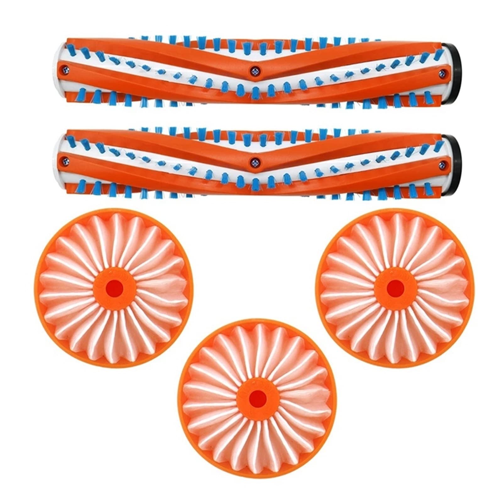 Black+Decker BSV2020G Vacuum Filter & Brush - Floor Cleaning Parts (Orange)