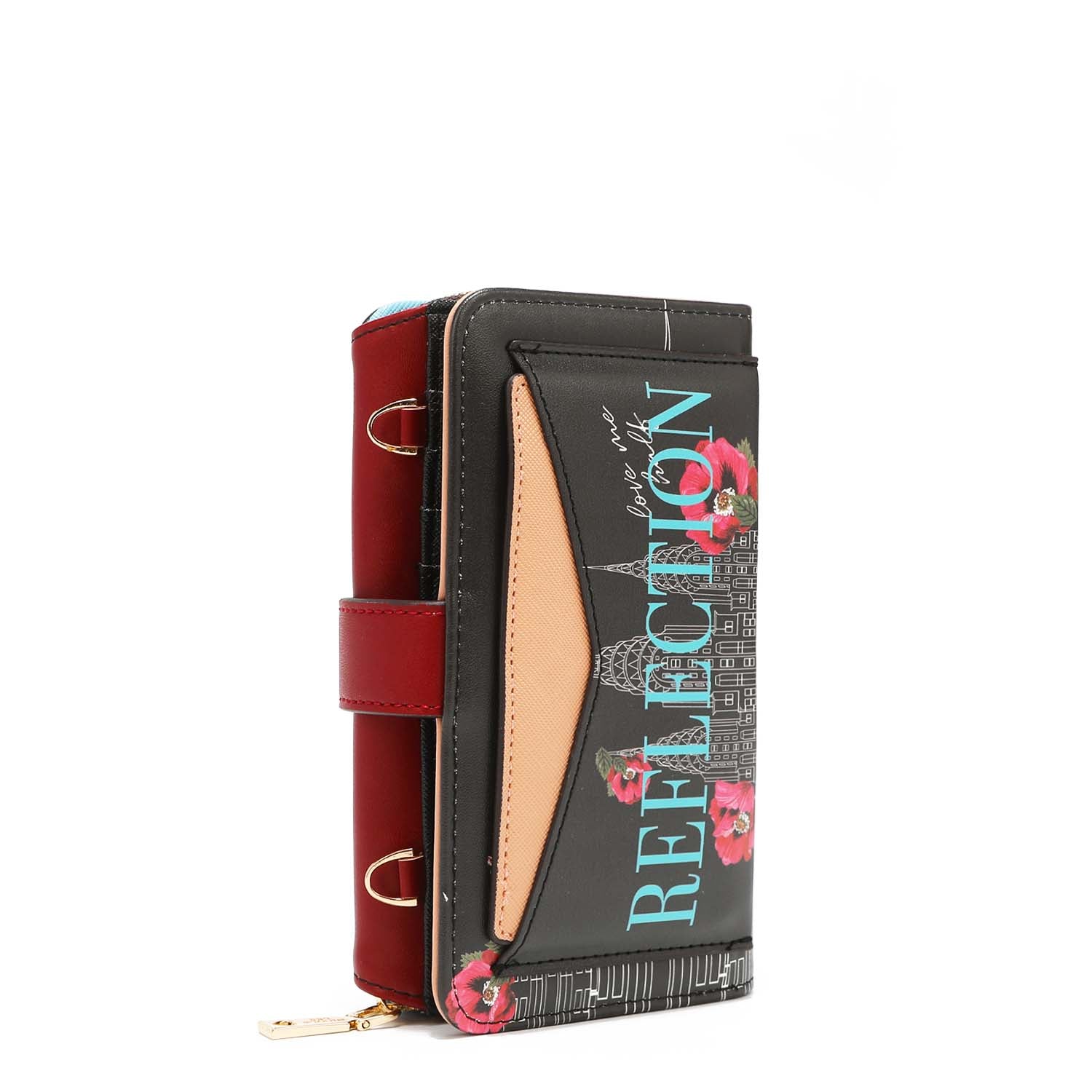 2-Piece Fashion Accessories Set - Stylish Watch & Crossbody Phone Case Wallet for Women | Perfect for Travel, Shopping, and Everyday Use