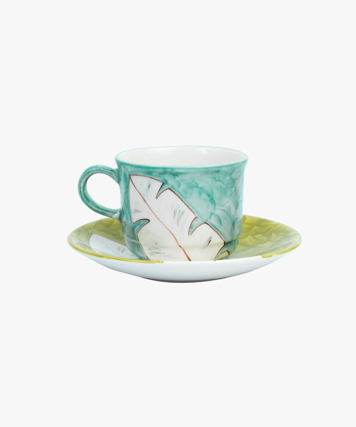 La Hoja Colorful Dinnerware Set - 16-Piece Porcelain Plates & Bowls for Everyday Dining, Entertaining & Special Occasions