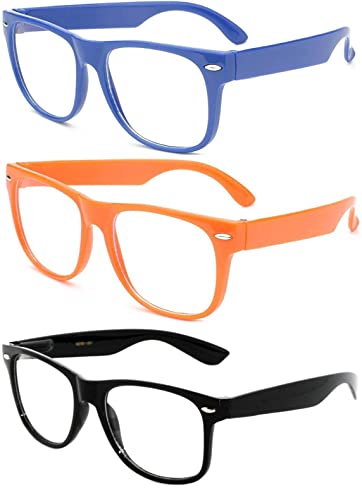 Blue, Orange, Black