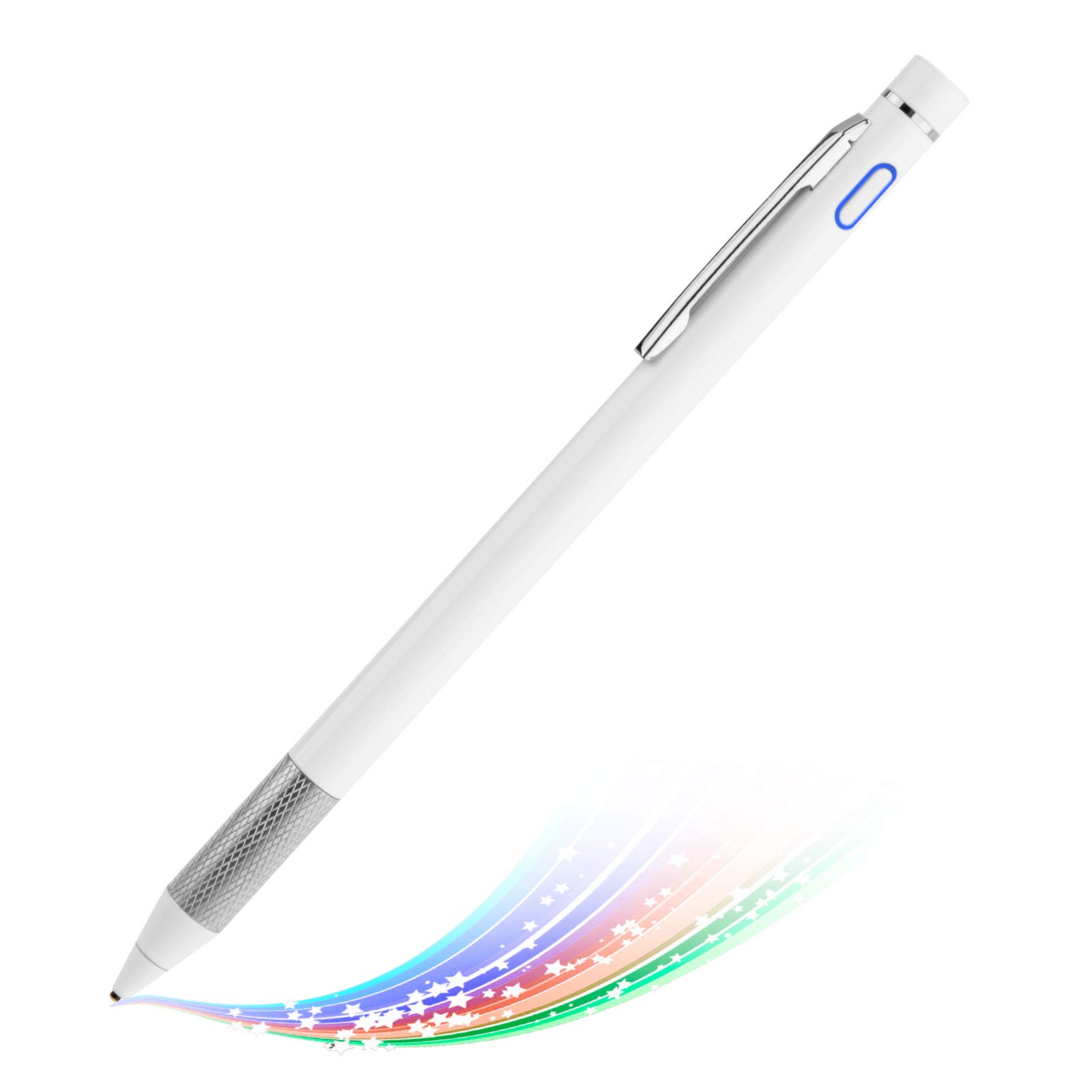 Rsepvwy Active Stylus Pen for Acer Chromebook Spin 11 - 1.5mm Ultra Fine Tip Digital Pencil with Palm Rejection (White) | Perfect for Note-Taking, Drawing & Touchscreen Navigation on Your Chromebook