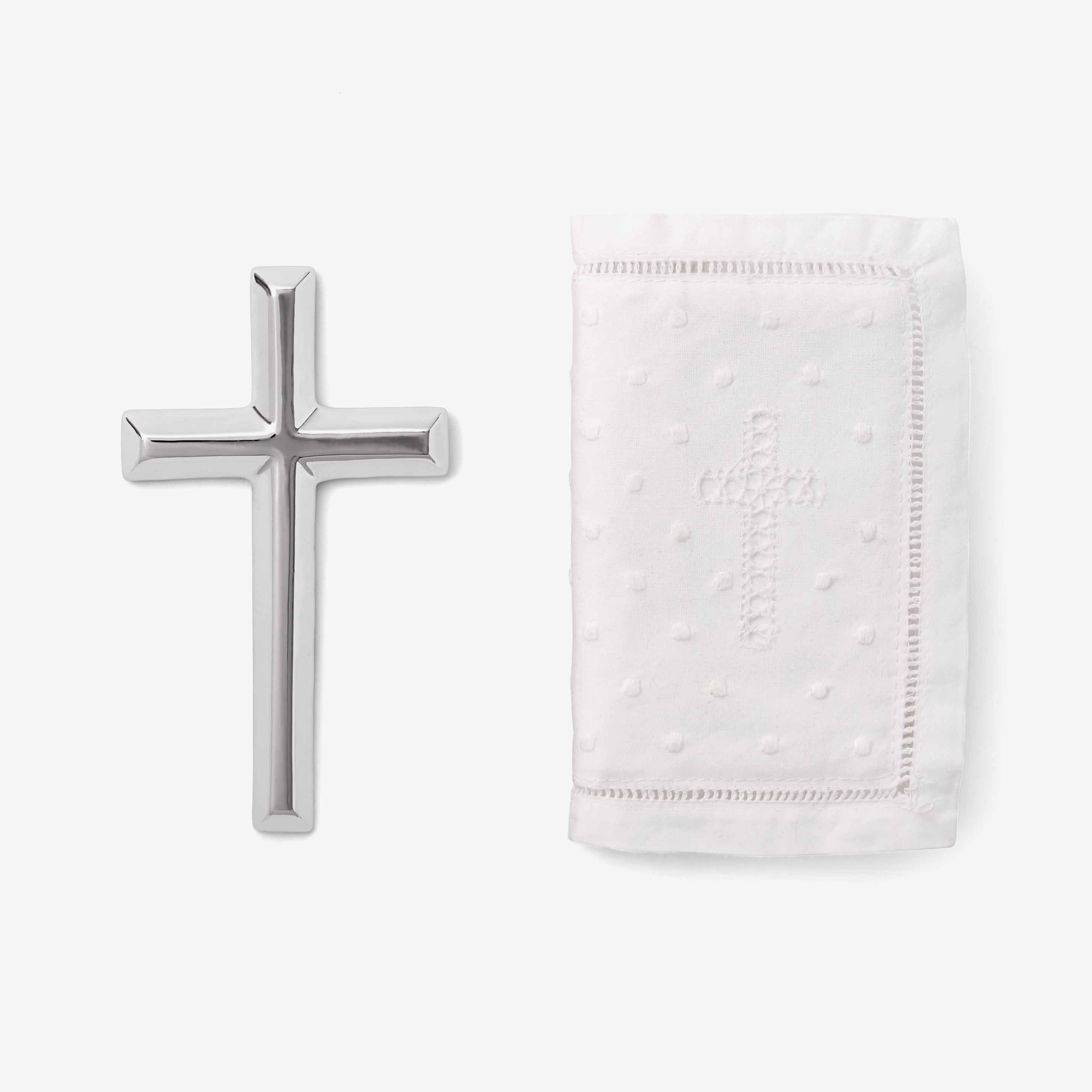 Heirloom Bible and Cross Christening Gift Set - Elegant Keepsake for Baby Baptism, Christening, and First Communion - Perfect for Religious Ceremonies and Special Occasions