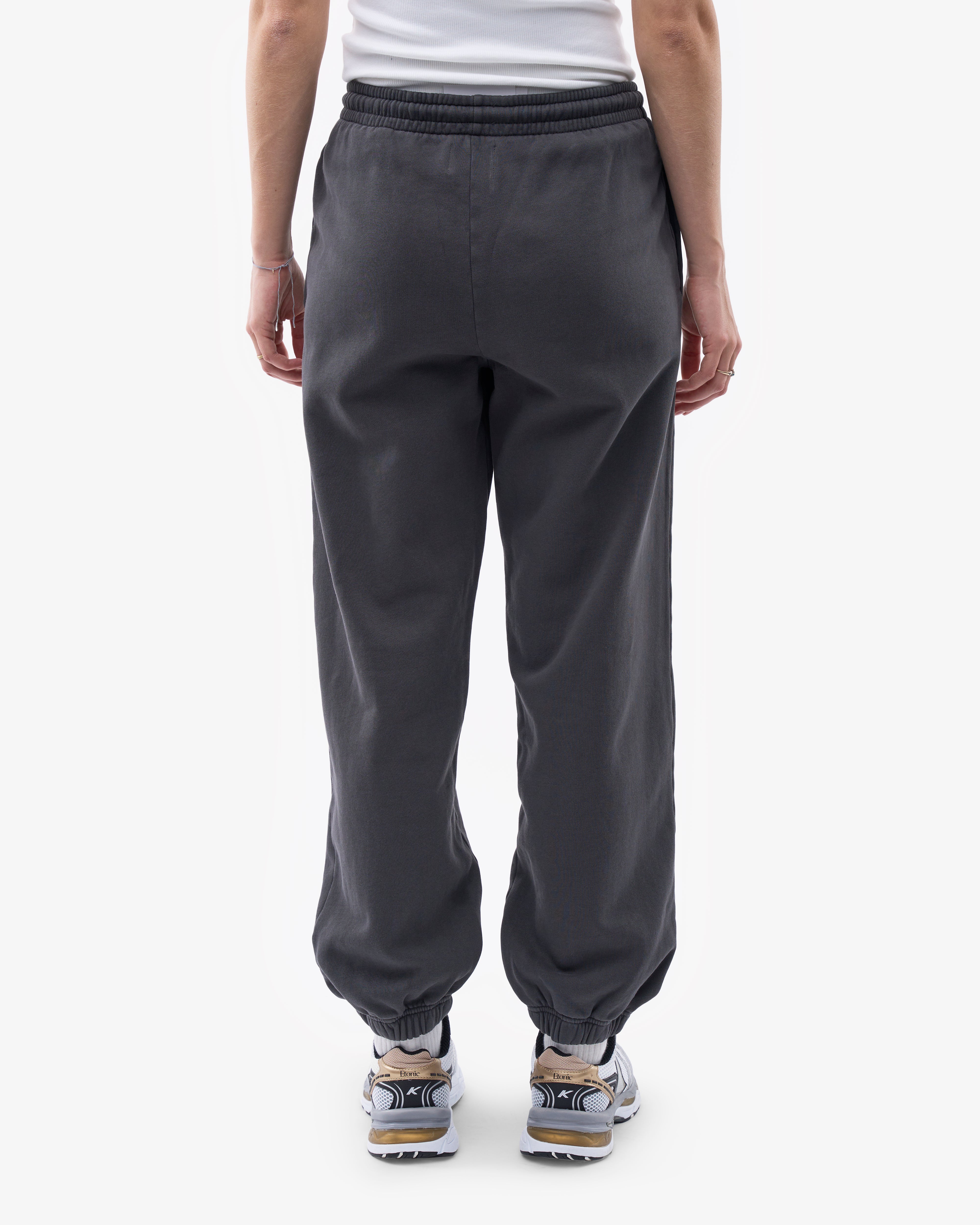 Organic Relaxed Sweatpants for Women - Soft Lava Grey Lounge Pants - Perfect for Yoga, Home Comfort & Casual Wear