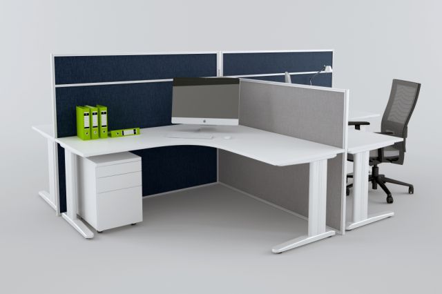 Premium CRUZE STAFF DESKS - Modern Office Desks for Home & Business Workspaces - Perfect for Remote Work, Study & Professional Use