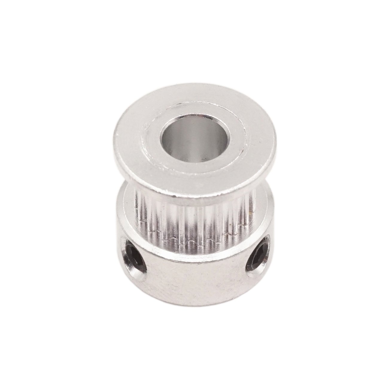 WINSINN GT2 Timing Pulley 20 Teeth 6.35mm Bore 6mm Width Aluminum Pulley Wheel for 3D Printer CNC Router - 5PCS Pack - Perfect for Belt Drives & Motion Control Systems