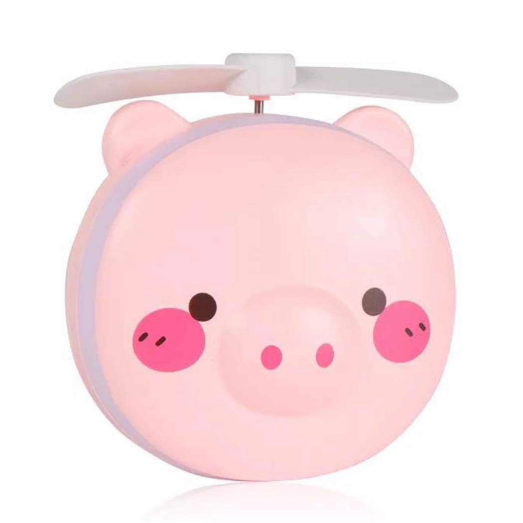 SOWUNO USB Rechargeable LED Makeup Mirror with Portable Fan - Adjustable Brightness, Multicolor Light, Compact & Travel-Friendly for Home, Travel, and Nighttime Beauty Routine