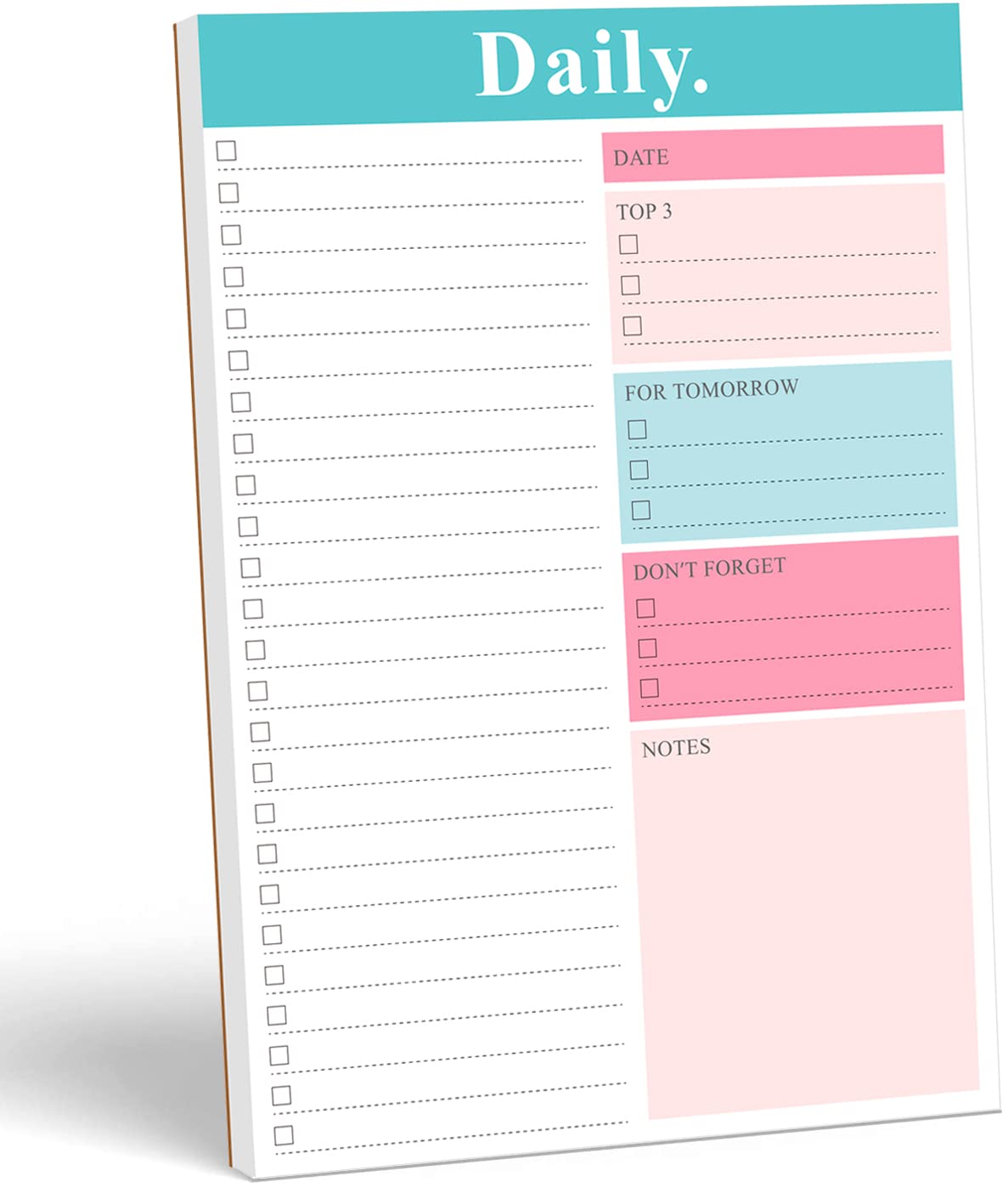 Daily Planner Notepad - Undated 7