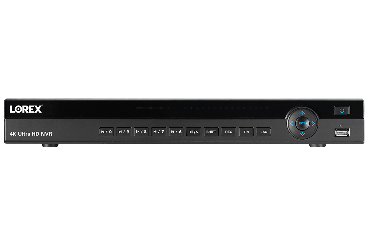 4K Ultra HD 16 Channel POE Security NVR System with 3TB HDD - 30FPS Recording, Audio Support | Ideal for Home & Business Surveillance