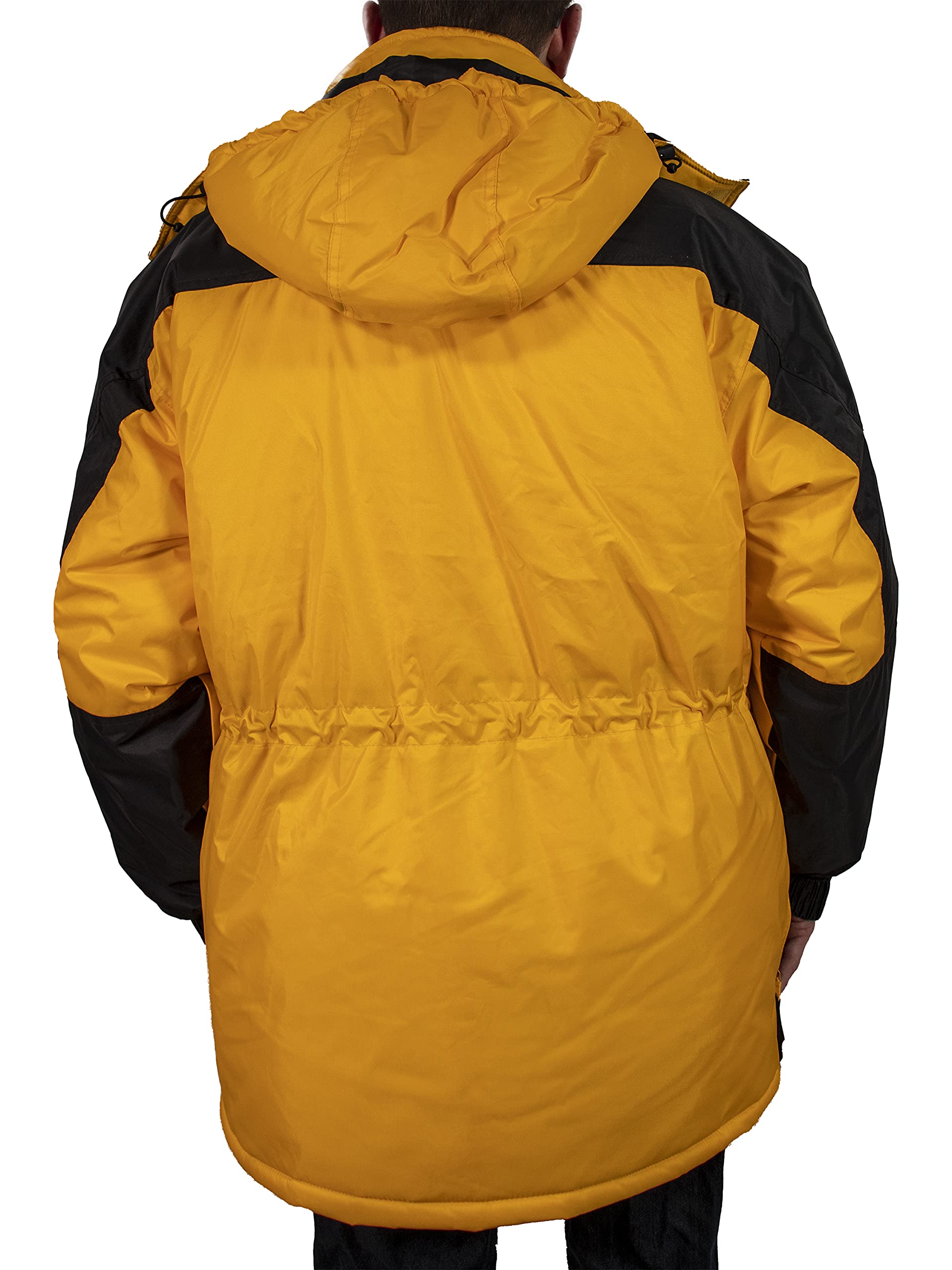 3-in-1 Men's Winter Coat Jacket with Detachable Insulated Snow Vest - Waterproof Windproof Thermal Parka for Extreme Cold Weather - Perfect for Skiing, Snowboarding & Outdoor Winter Activities
