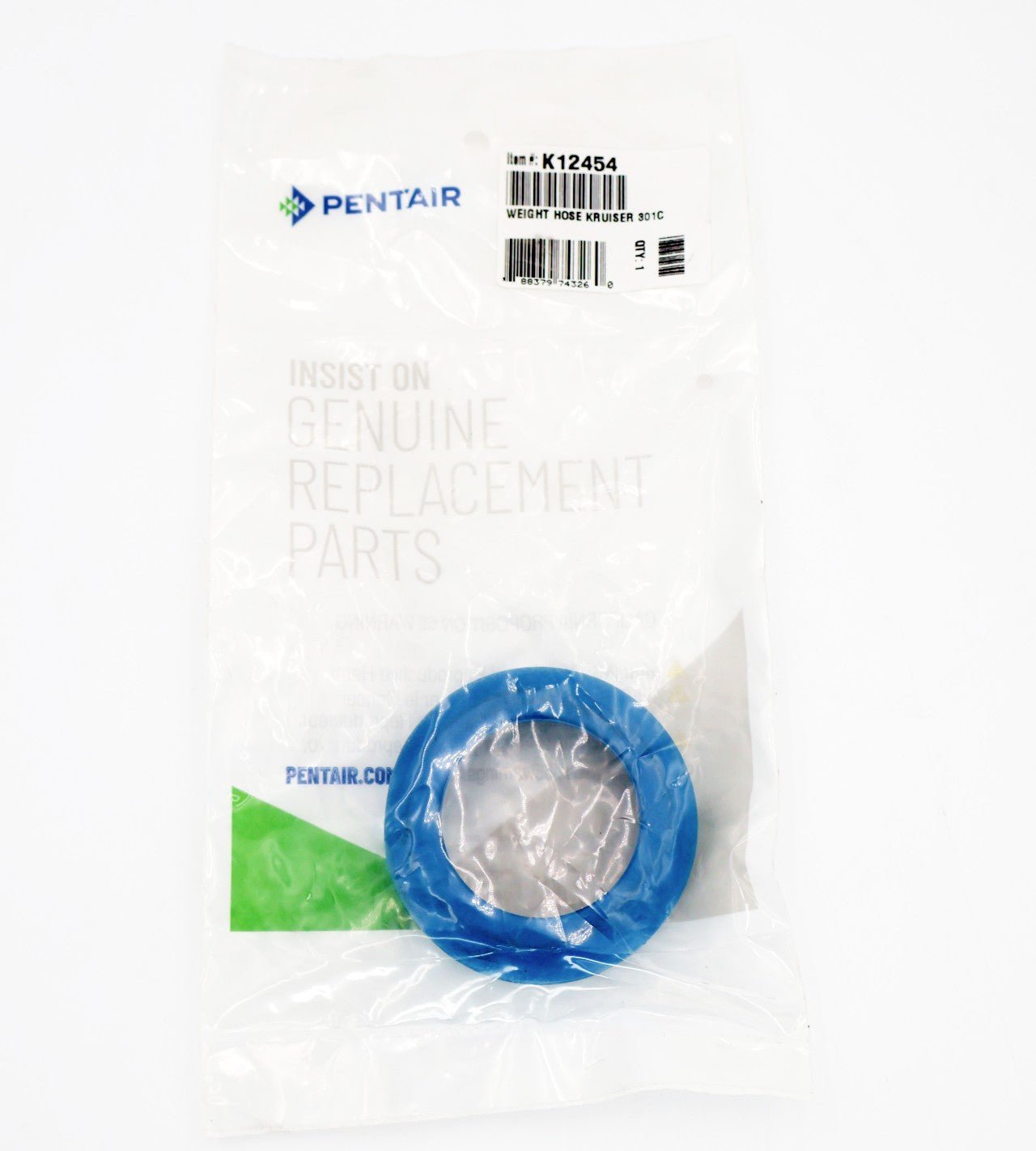 Pentair Kreepy Krauly Kruiser Hose Weight K12454 - Pool Cleaner Accessory for Improved Suction & Performance | Perfect for In-Ground Pools