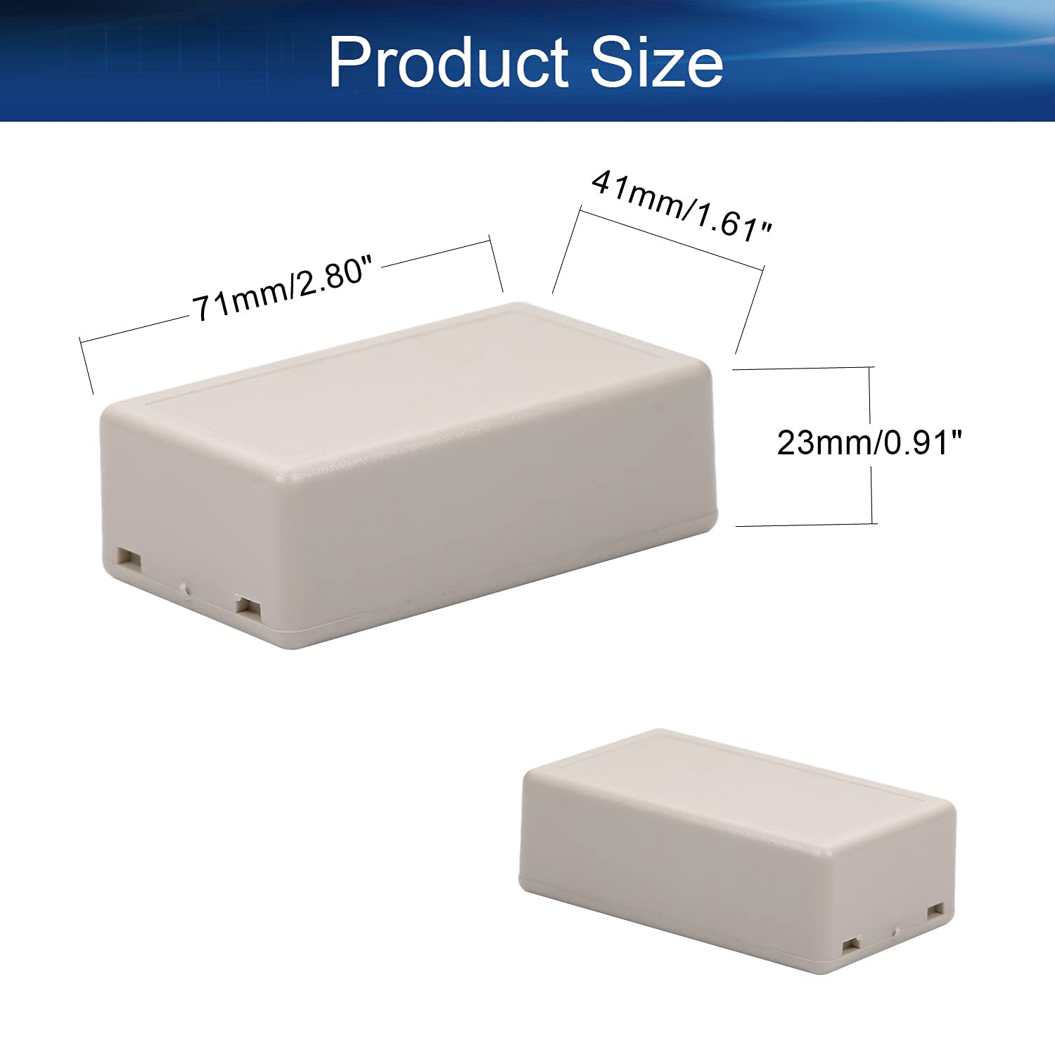 ABS Plastic Dustproof Junction Box - 2.79