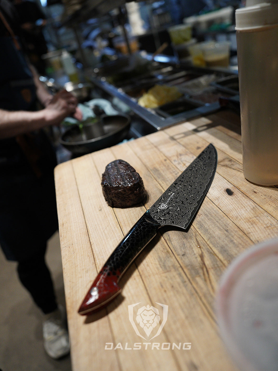 Premium 8-Inch Chef's Knife - Scorpion Series by Dalstrong | High-Carbon German Steel | Razor Sharp Blade for Professional Cooking & Food Prep | Perfect for Home Chefs & Culinary Enthusiasts