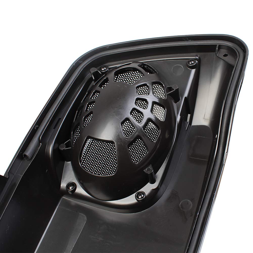 5x7 Saddlebag Speaker Lids for Harley Davidson Touring Road King Electra Street Glide 2014-2019 - Replacement Speaker Covers for Motorcycle Audio Upgrade - Perfect for Long Rides & Custom Bike Builds