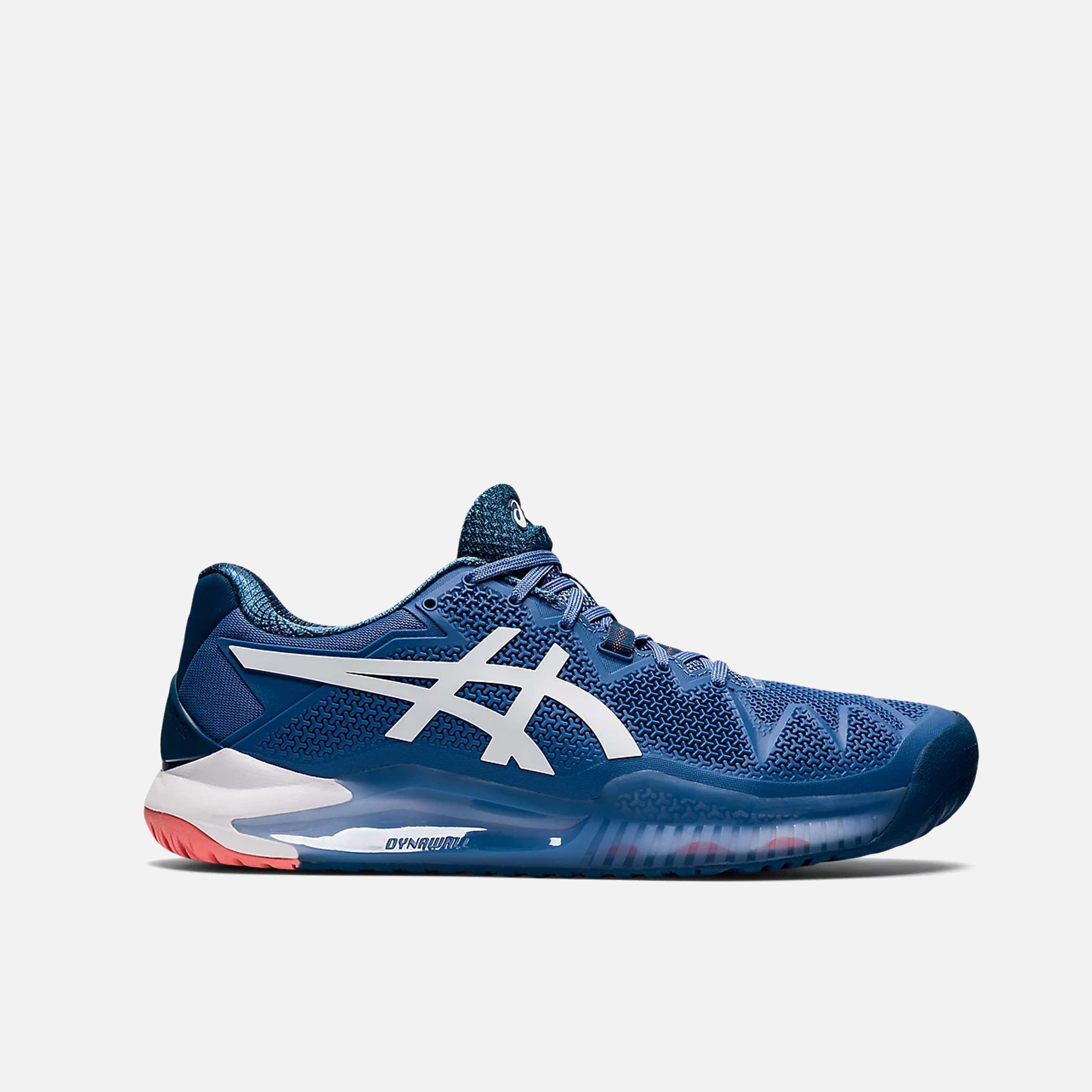 Men's Gel Resolution 8 Tennis Shoes - Lightweight Cushioned Court Sneakers for Competitive Play & Training | Perfect for Hard Courts & Clay Surfaces