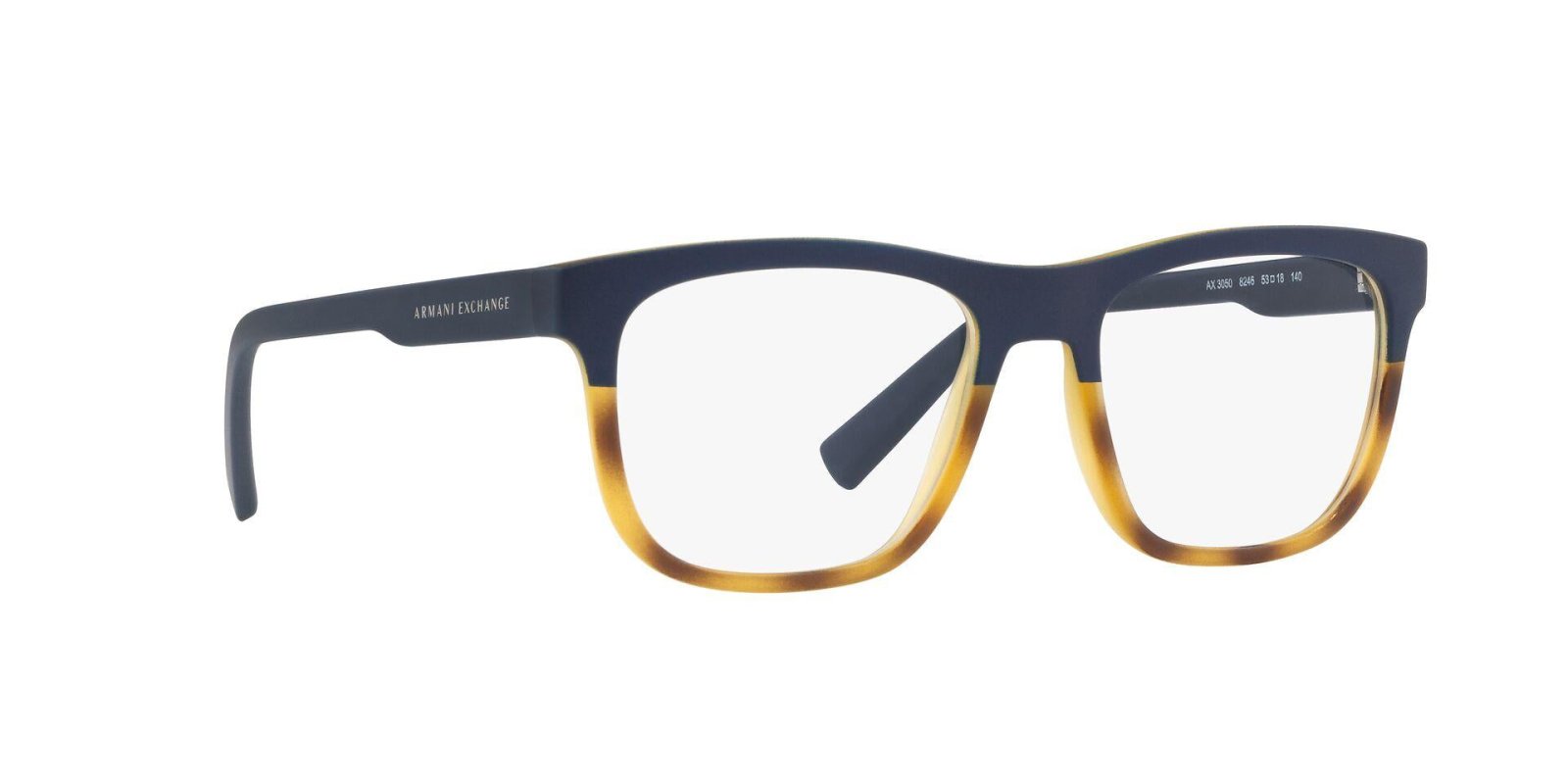 Armani Exchange 3050 Eyeglasses for Men & Women - Stylish Designer Glasses for Everyday Wear, Reading & Fashion - Lightweight Metal Frame with UV Protection