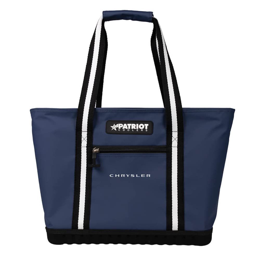 Chrysler 8 Gallon Insulated Cooler Tote Bag for Picnics, Beach, Camping & Outdoor Adventures - Leakproof & Durable