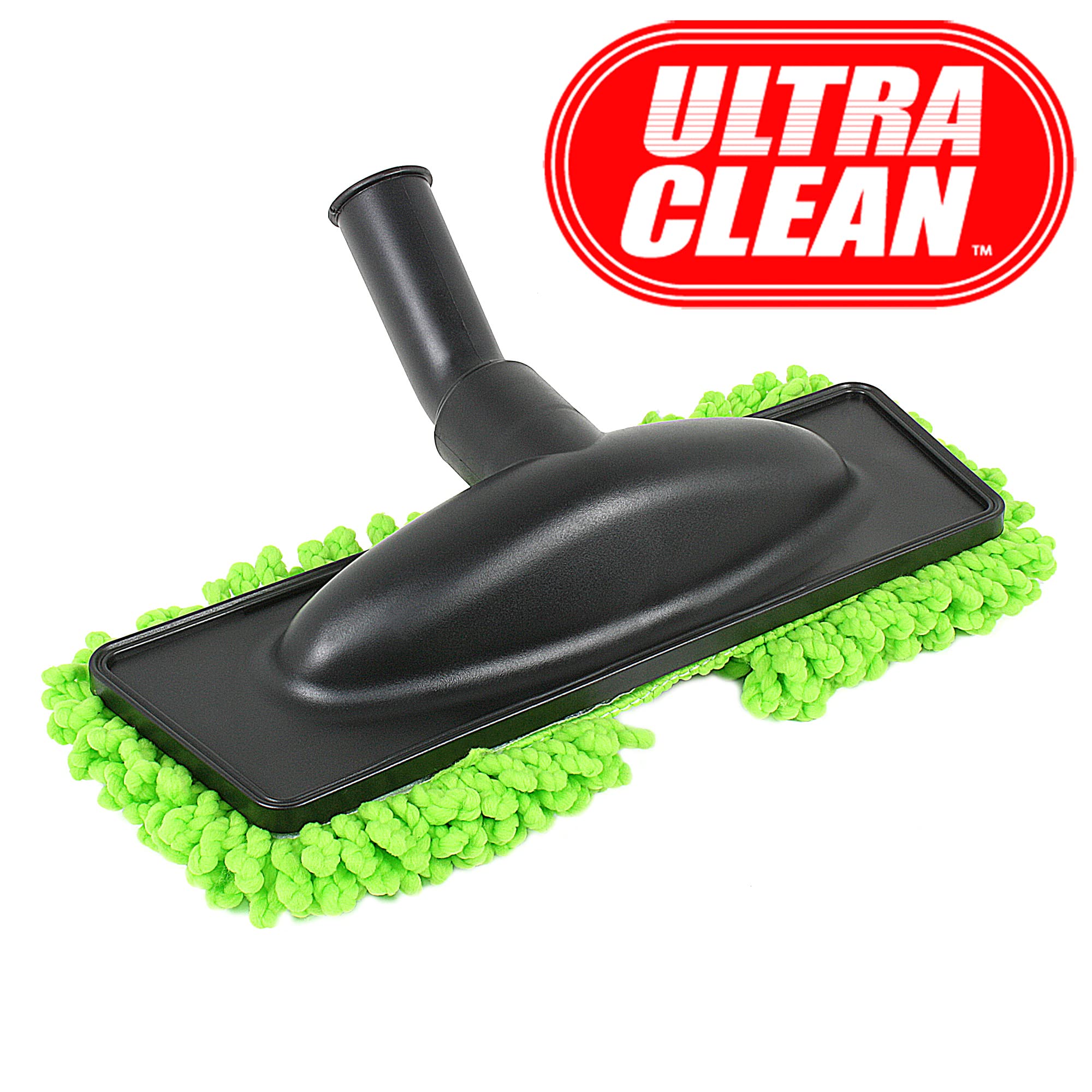 Ultra Clean Universal Central Vacuum Electric Powerhead Kit with 30ft Hose & Deluxe Attachments (Pigtail, Black) - Perfect for Whole House Cleaning, Pet Hair Removal, and Hard Floor Maintenance