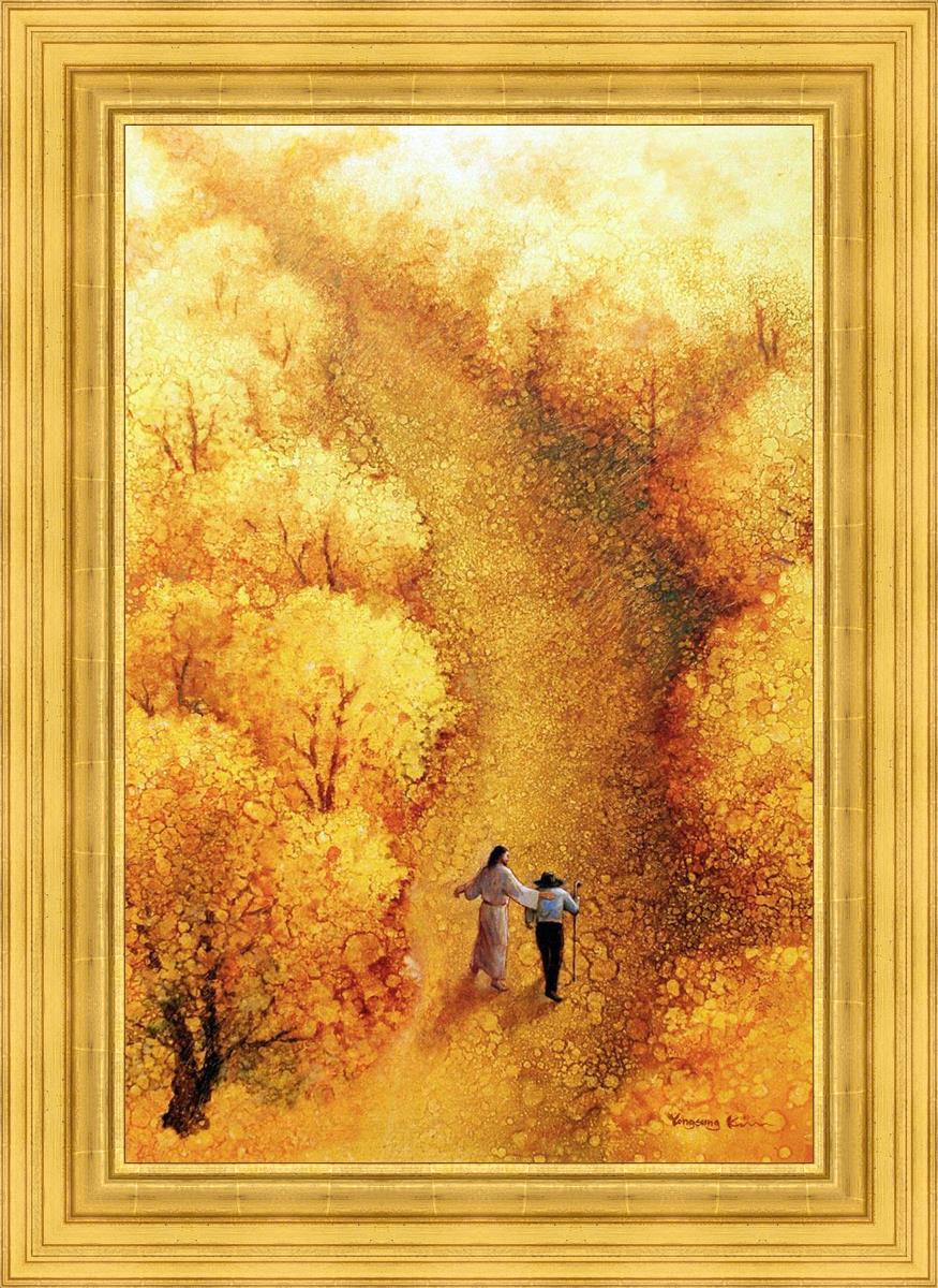 By Your Side - Heartwarming Art Print by Yongsung Kim - Perfect for Home Decor, Office Inspiration & Gift Giving