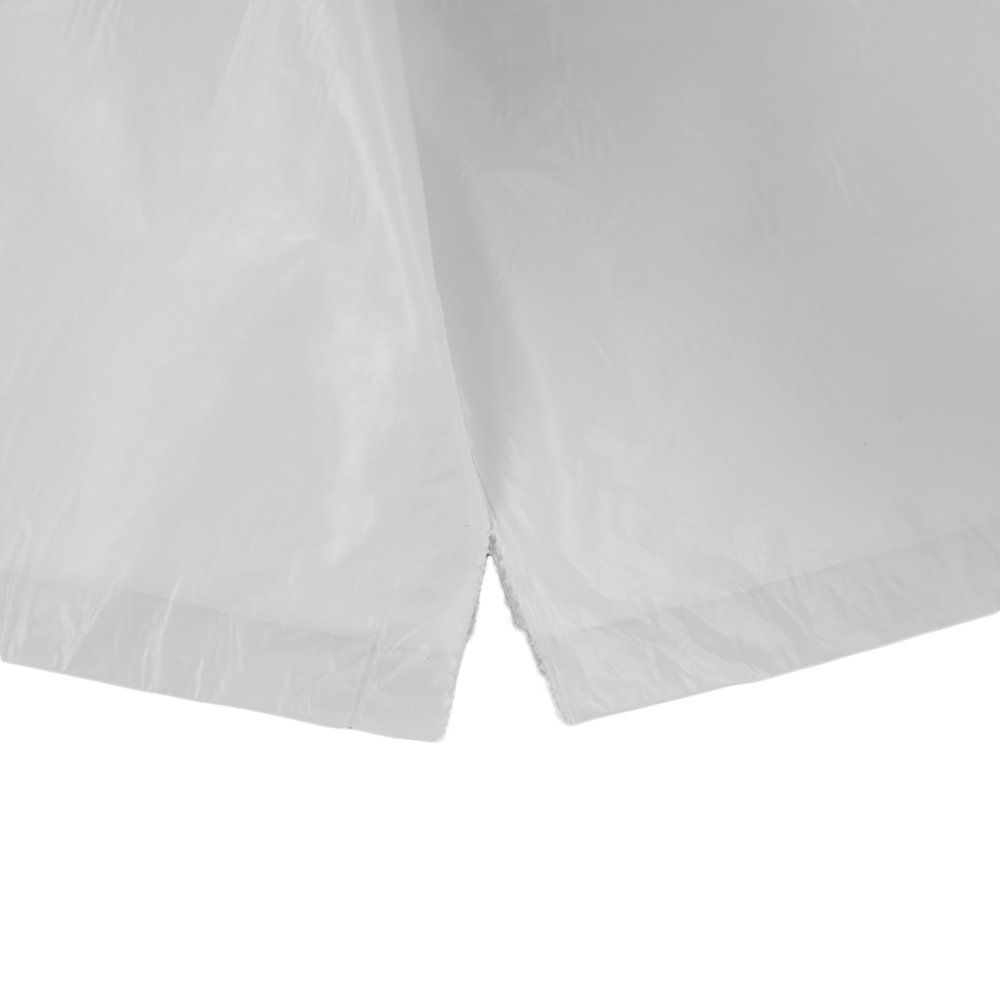 Ggbin 18 Gallon Large Trash Bags - Heavy Duty White Kitchen Garbage Bags (80 Count) for Home, Office, Lawn & Leaf Cleanup | Durable Waste Disposal Solution