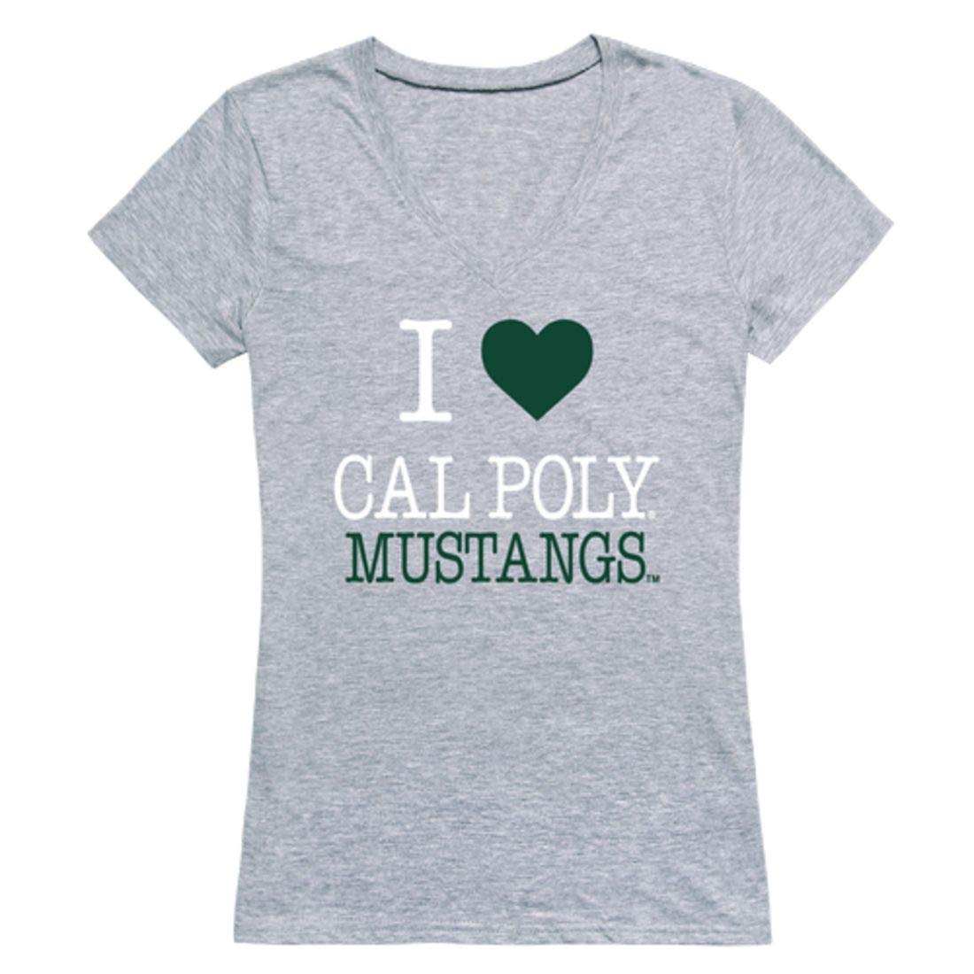 California Polytechnic State University Mustangs Women's T-Shirt - Black | Comfortable Cotton College Apparel for Game Day, School Spirit & Alumni Pride