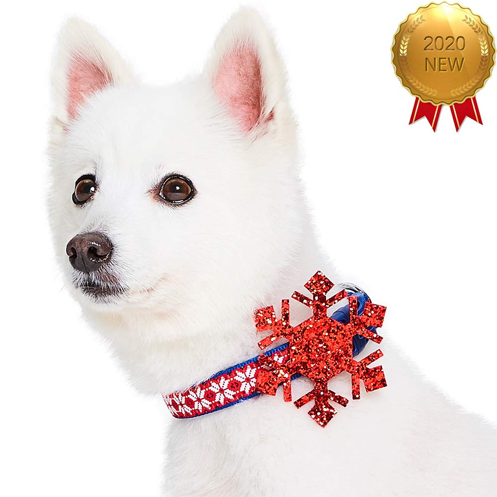 Blueberry Pet Dog Collar - Christmas Dog Collar for Large Dogs 18-26