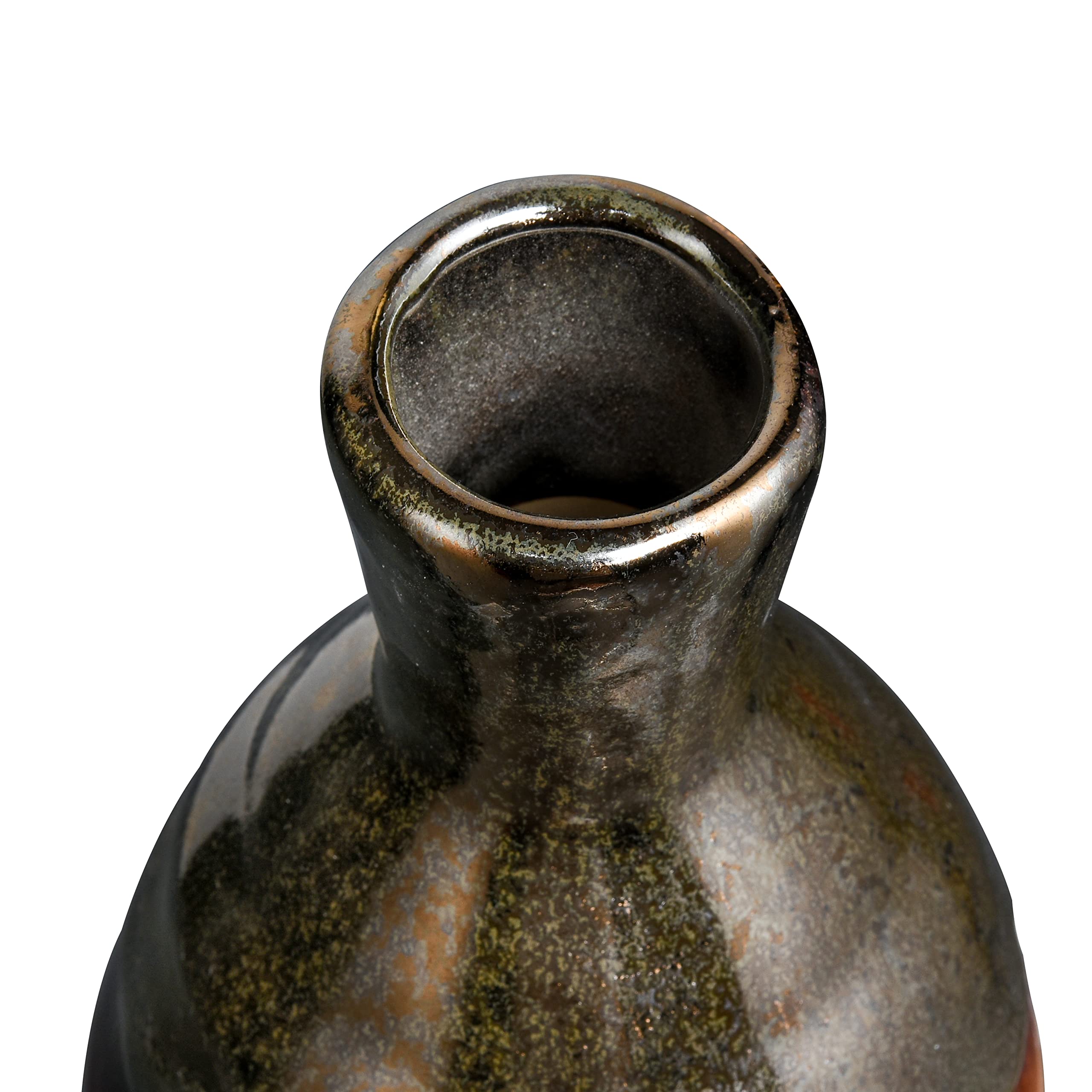 Elk Home S0017-8956 Arne Vase - Large Modern Ceramic Vase for Home Decor, Wedding Centerpiece, Living Room & Dining Table Decoration