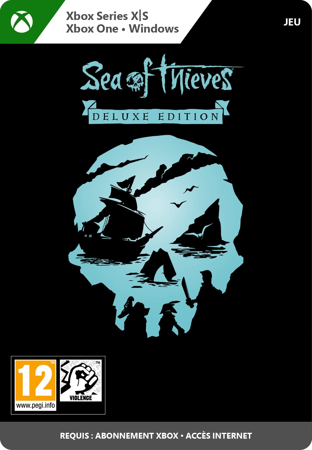 Sea of Thieves Deluxe Edition - Digital Download Code for Xbox & Windows 10 PC | Pirate Adventure Game for Multiplayer Online Gaming