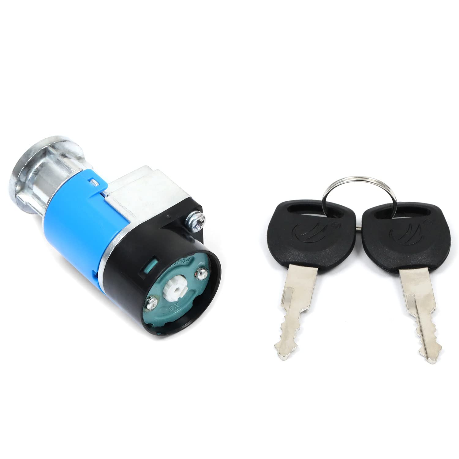 ECOTRIC Bike Lock Set - Secure Keyed Lock for Electric Bicycles | Weatherproof Anti-Theft Protection | Perfect for Commuting, Campus & Urban Riding
