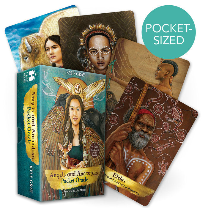 Angels and Ancestors Oracle Cards - 44-Card Deck for Divination, Spiritual Guidance & Self-Discovery | Perfect for Meditation, Tarot Readings & Personal Growth