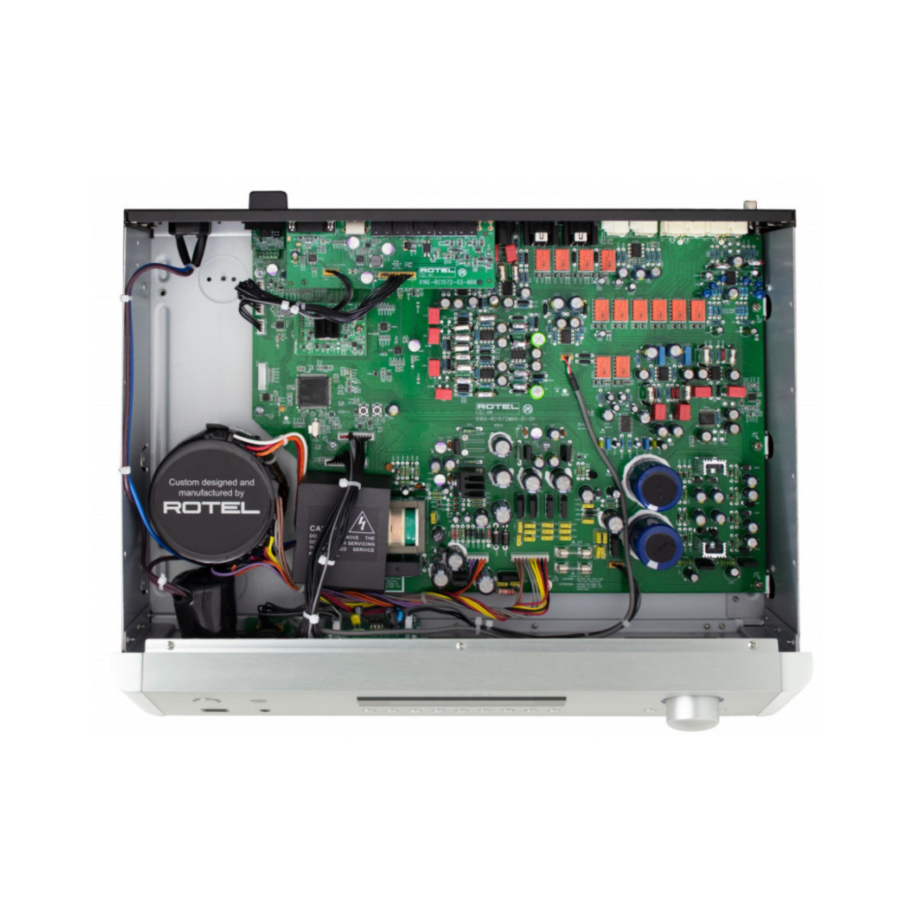 Rotel RC1572MK2 High-End Stereo Preamplifier - Premium Audio Equipment for Home Theater & Music Systems - Perfect for Audiophiles & Hi-Fi Enthusiasts