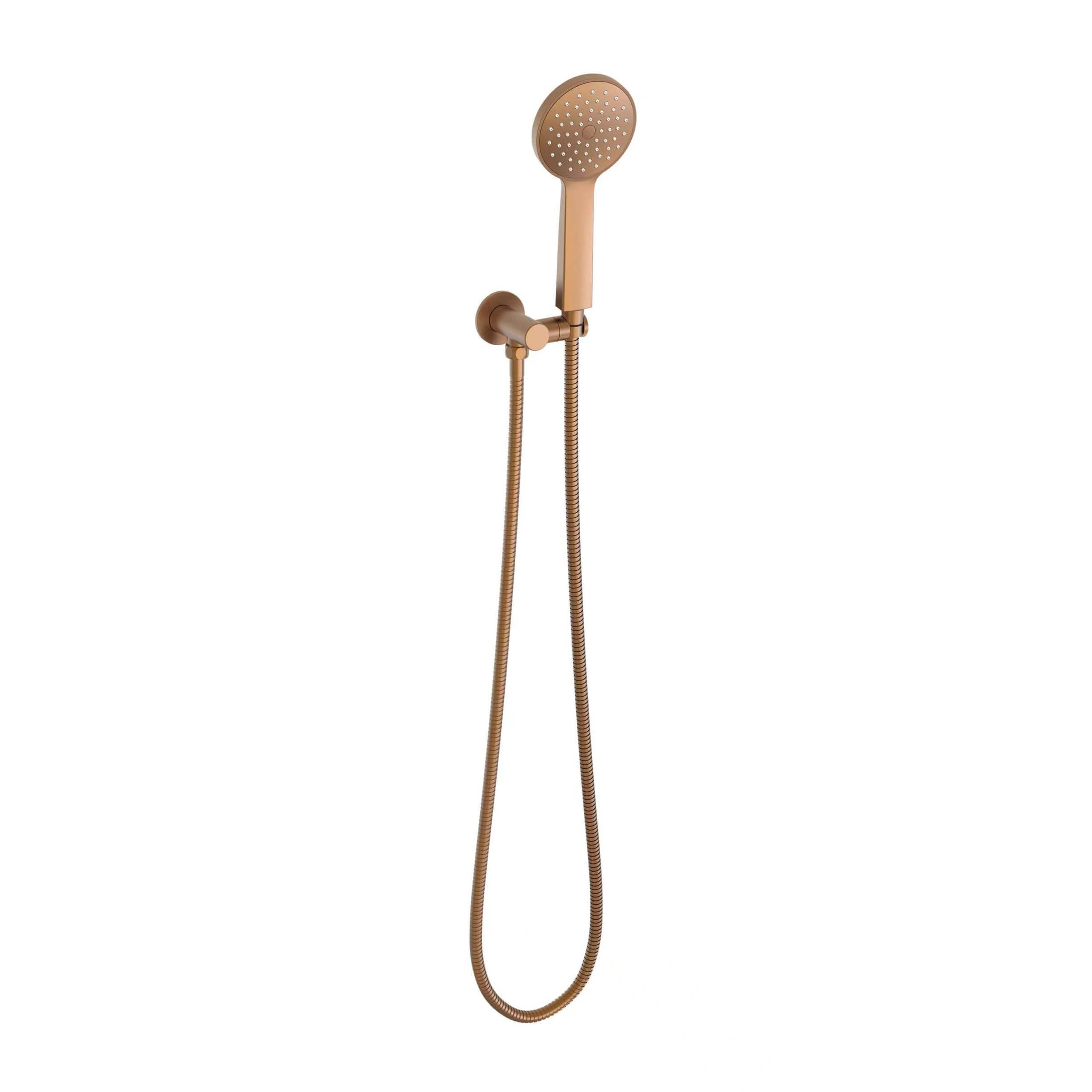 ADP Soul Classic Handshower with Hook - Brushed Copper Finish - Perfect for Bathroom, Shower & Spa Relaxation