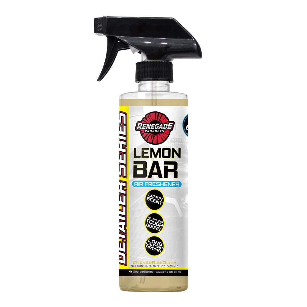 Renegade Car Air Freshener - Lemon Scented Odor Eliminator for Vehicles | Long-Lasting Fragrance for Cars, Trucks & SUVs | Fresh Citrus Aroma for Home & Office Use
