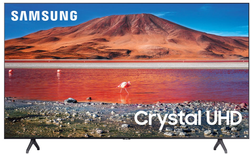 SAMSUNG 70 Inch 4K UHD Smart LED TV with HDR - Crystal Display (Model UN70TU700D/UN70TU7000) - Perfect for Home Theater, Gaming & Streaming