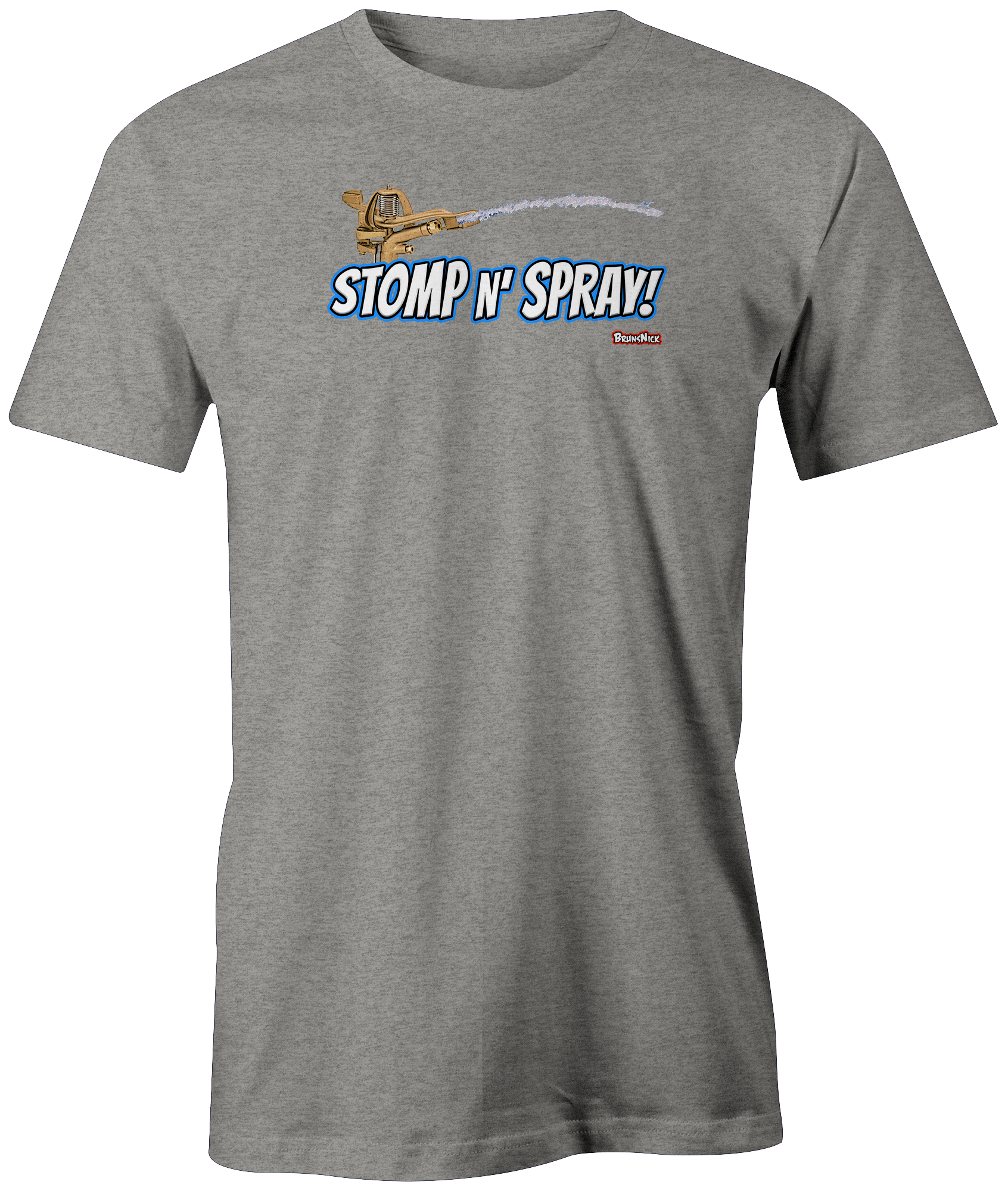 Stomp N Spray Bowling T-Shirt - Funny YouTube Inspired Bowling Tee for Men & Women - Perfect for Bowling Parties, Cosplay & Casual Wear