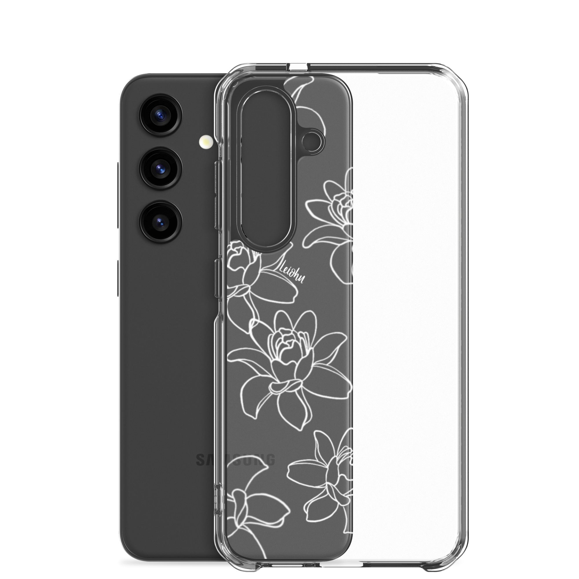 Premium Clear Phone Case for Samsung Galaxy - Slim Protective Cover with Anti-Yellowing Technology | Perfect for Everyday Use, Work, and Travel