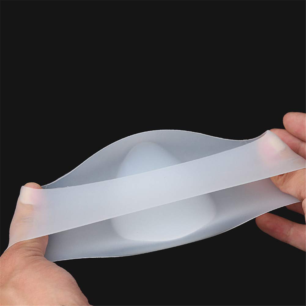 Plantar Fasciitis Relief Sleeves - Soft Gel Arch Support Insoles for Men & Women - Comfortable Foot Pain Relief for Running, Walking & Standing All Day (2 Pairs)