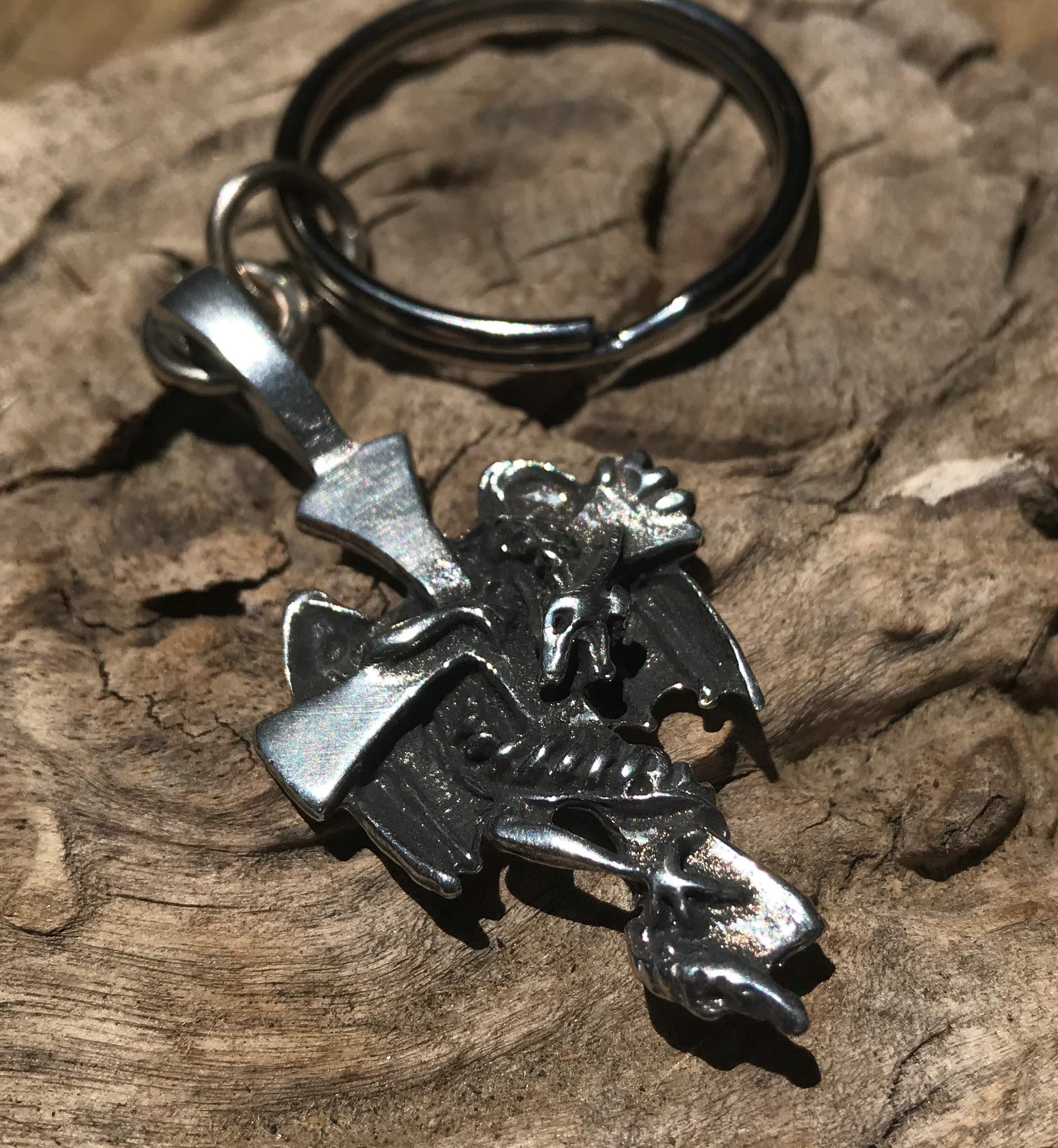 Dragon Cross Keychain - Trilogy Jewelry for Gifts & Fashion