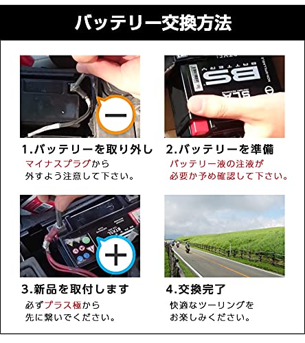 BS Battery SLA BTZ12S (FA) - High-Performance Sealed Lead Acid Battery for Motorcycles, ATVs, and Power Sports - Perfect for Off-Road Adventures and Backup Power