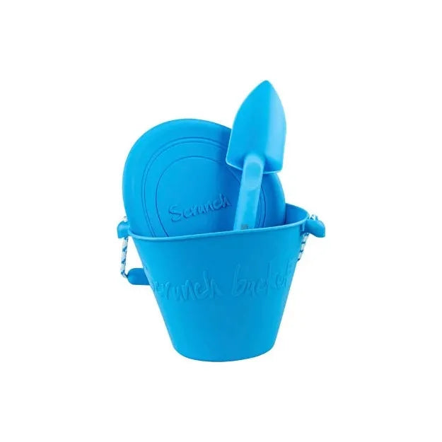 Blue Sky Scrunch Spade - Compact & Portable Garden Shovel for Outdoor Camping, Hiking, and Beach Activities