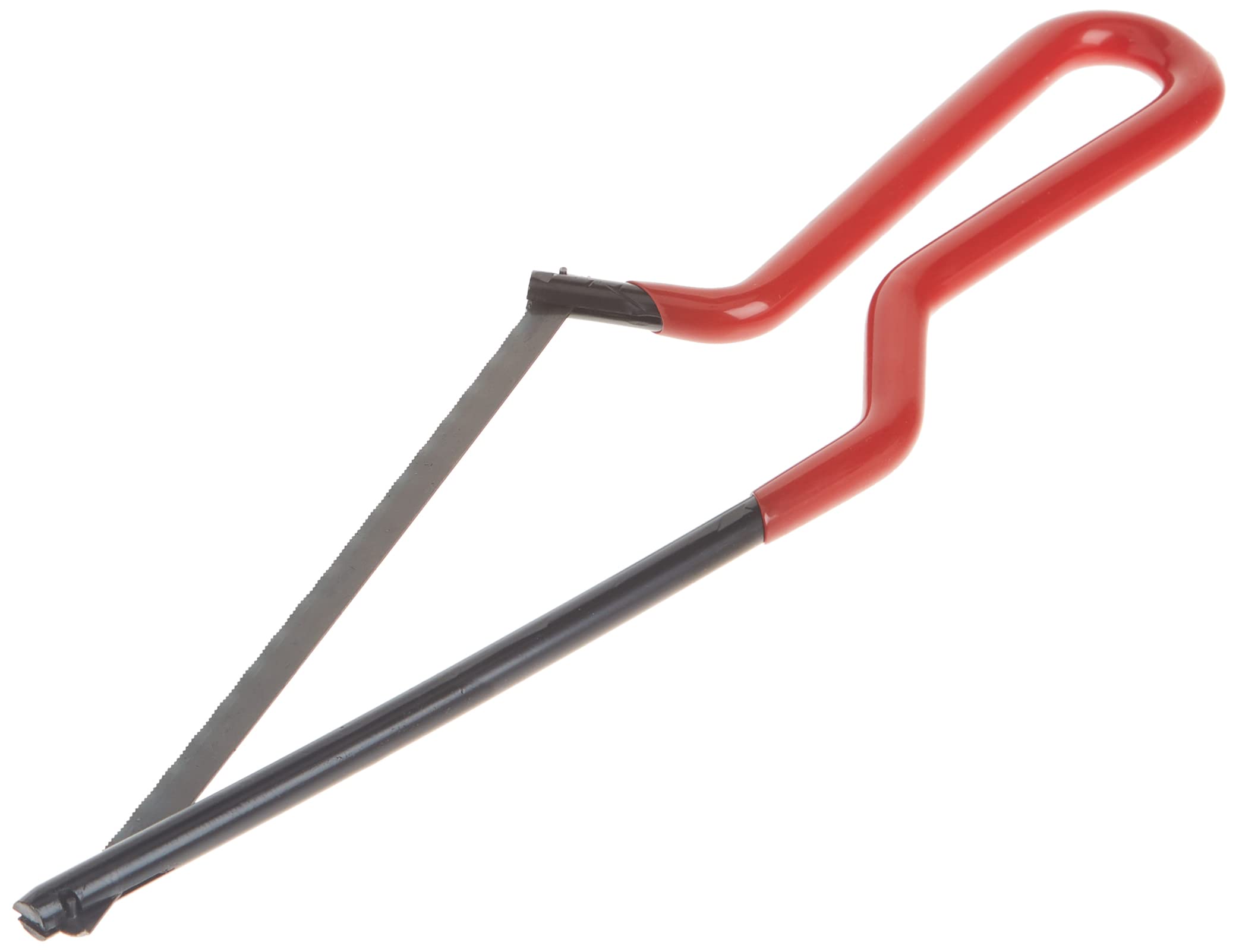 37700 Mini Hacksaw - 6 Inch Steel Blade with 32 TPI for Precision Cutting | Compact Hand Saw for DIY, Woodworking & Metal Projects | Superior Tool Red Hacksaw