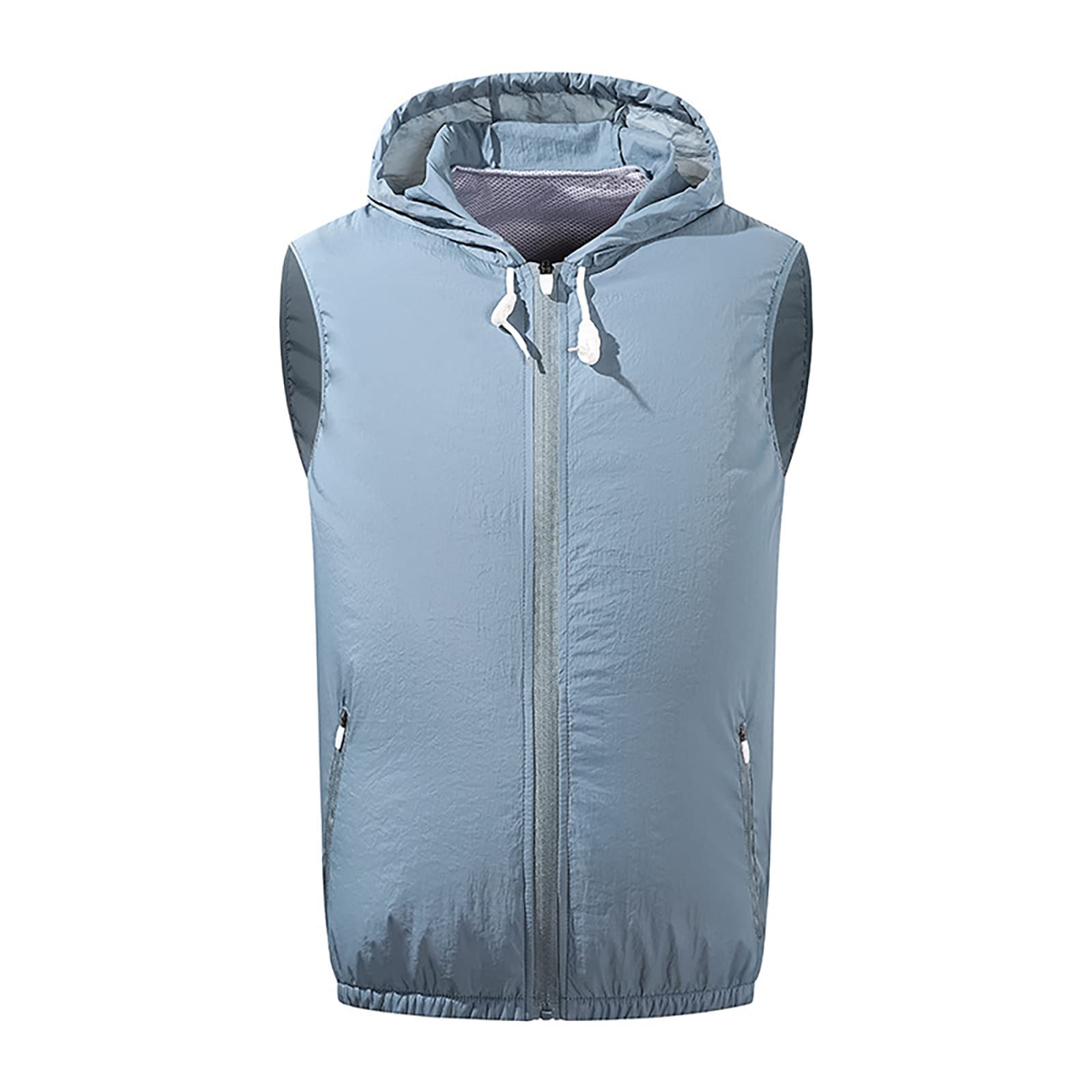 Portable Cooling Vest with Detachable Fan - Air Conditioned Jacket for Men, Outdoor Work, Fishing & Summer Activities | Stay Cool in Hot Weather